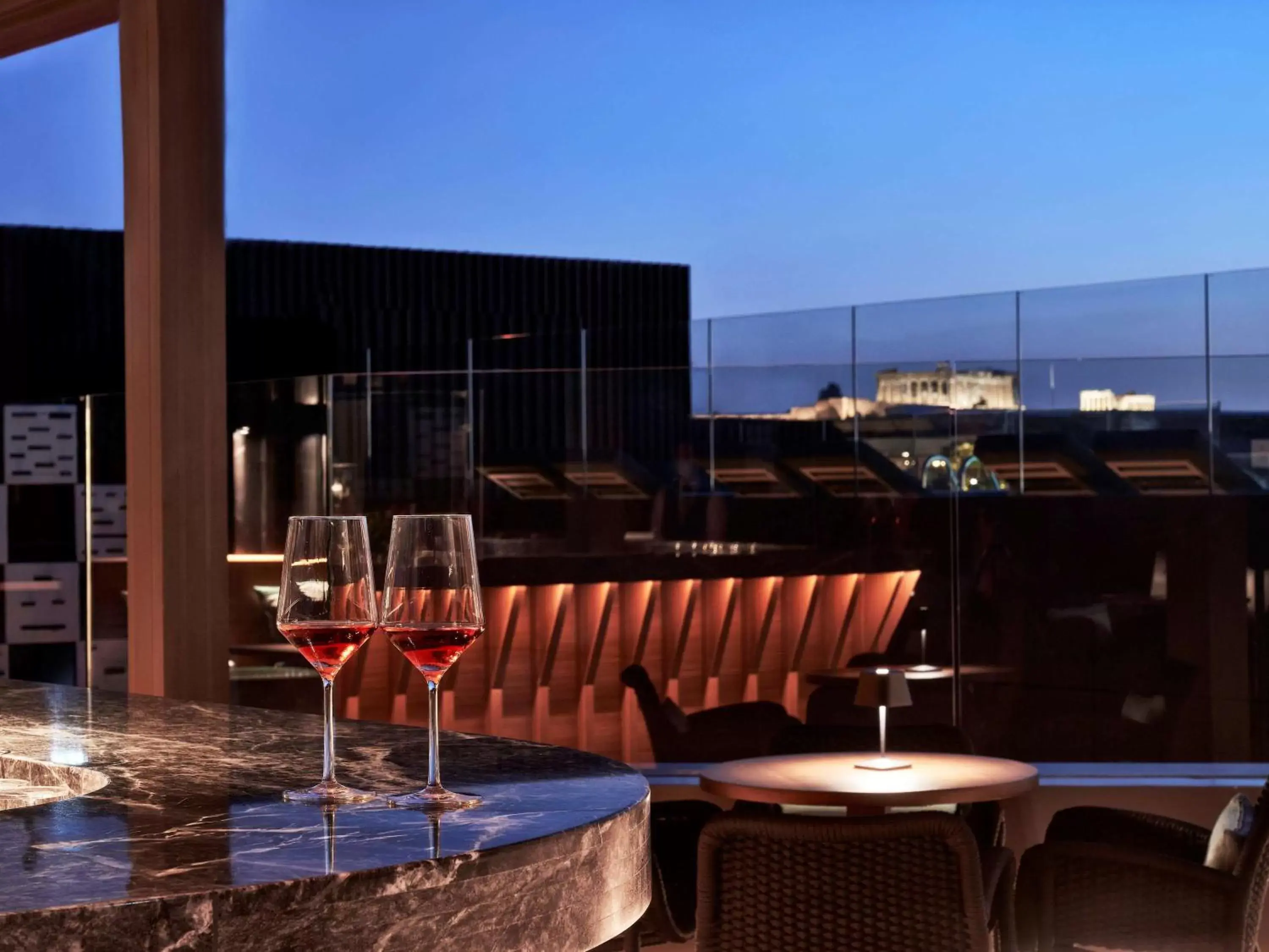 Lounge or bar, Restaurant/Places to Eat in Athens Capital Center Hotel - MGallery Collection