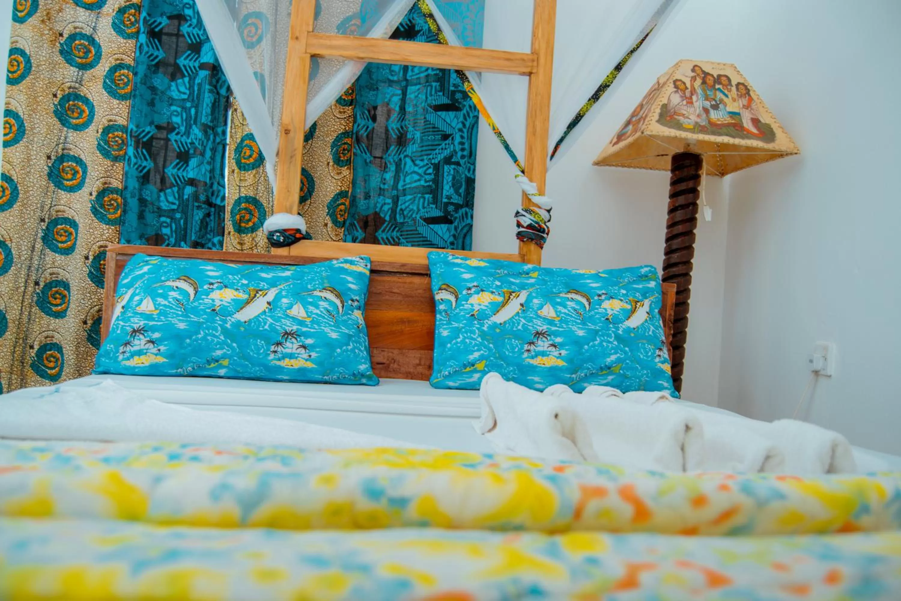 Bed in The Belle View Inn Bed & Breakfast