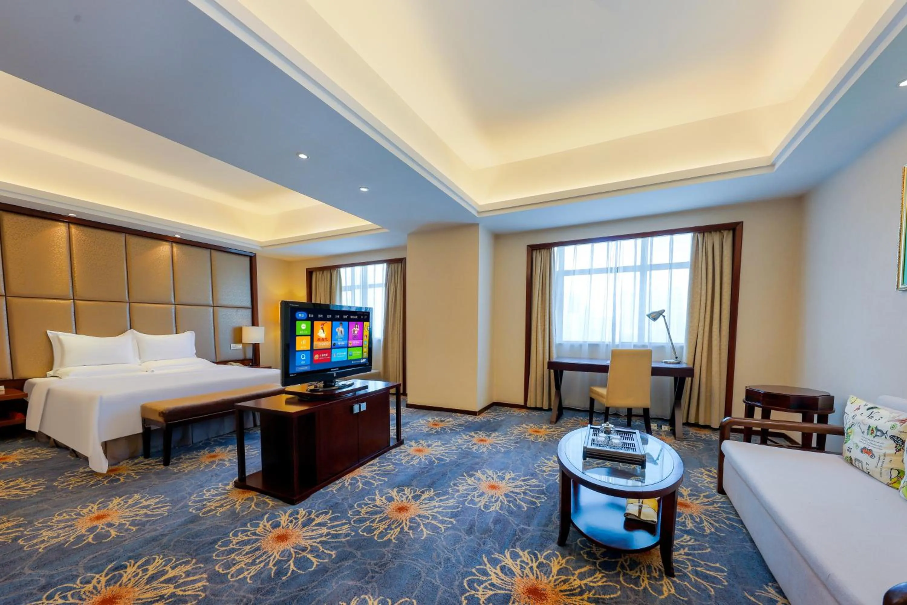 Bed in Zhengzhou Yuehai Hotel