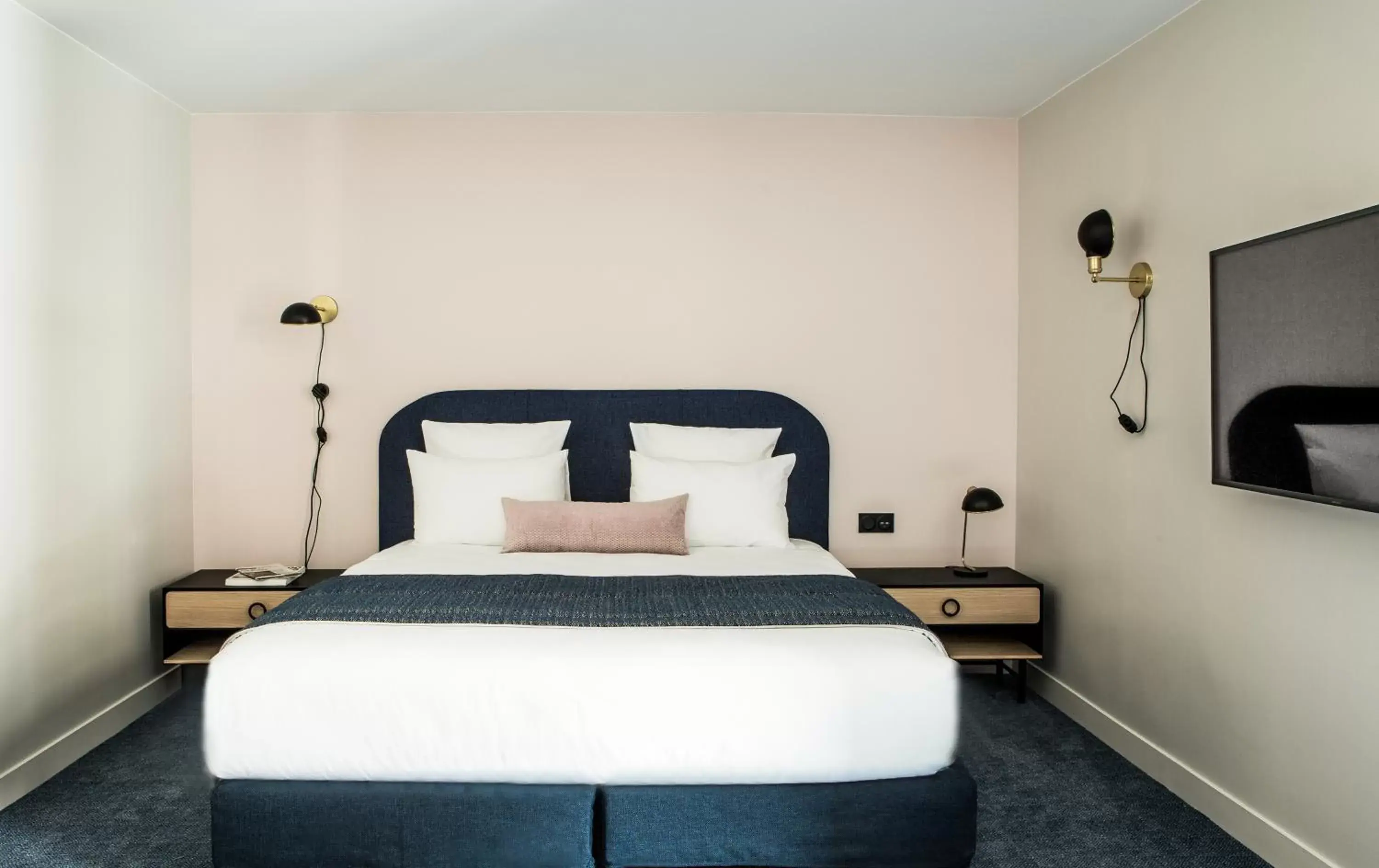 Bedroom, Bed in L'Imprimerie Hôtel