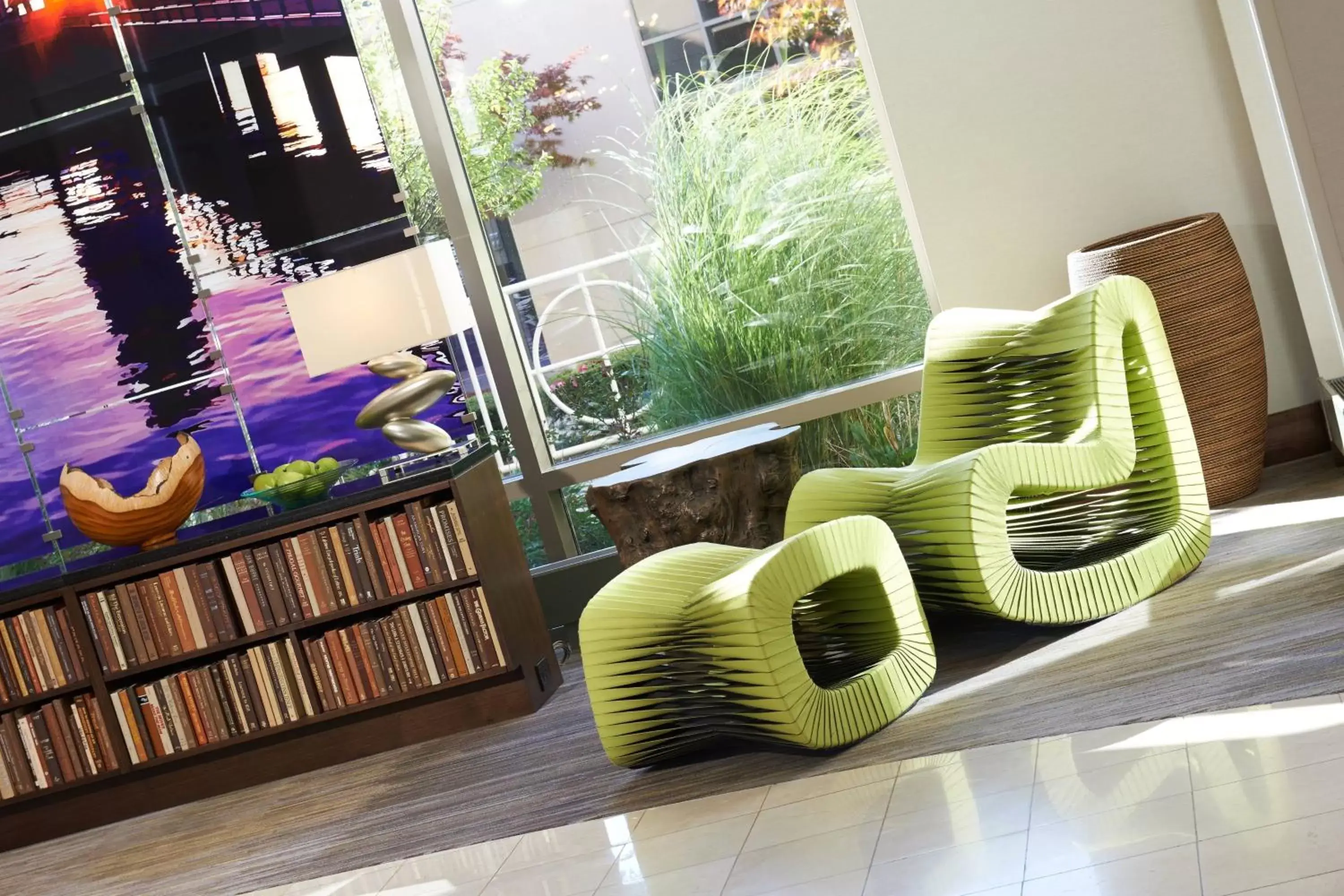 Lobby or reception in Detroit Metro Airport Marriott