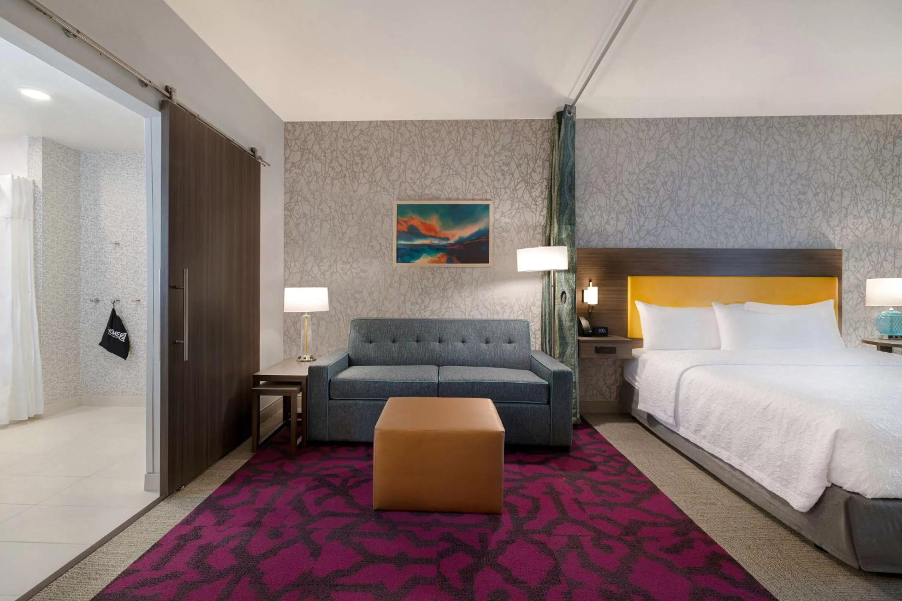 Bed in Home2 Suites By Hilton Redding