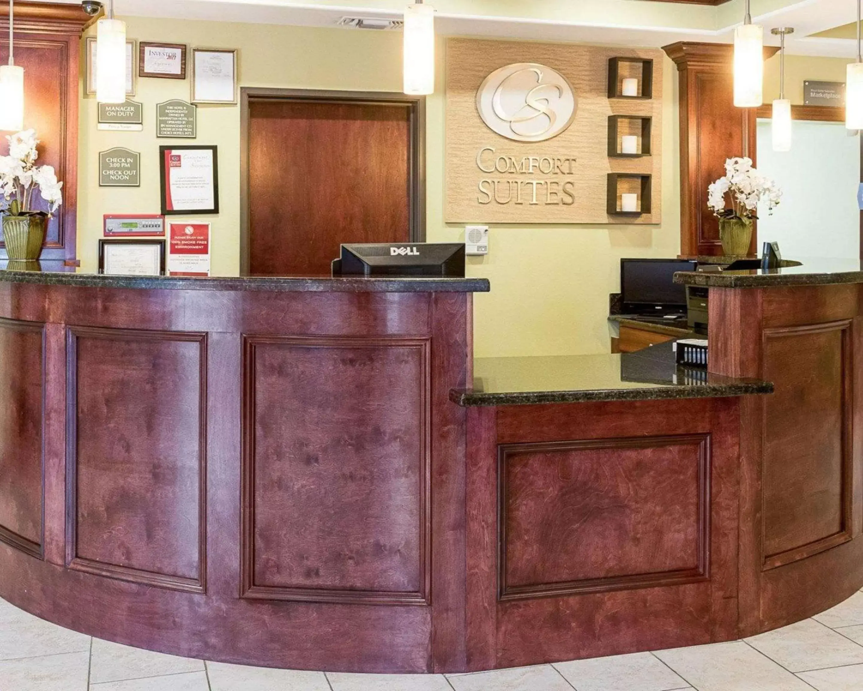 Lobby or reception, Lobby/Reception in Comfort Suites Harvey - New Orleans West Bank