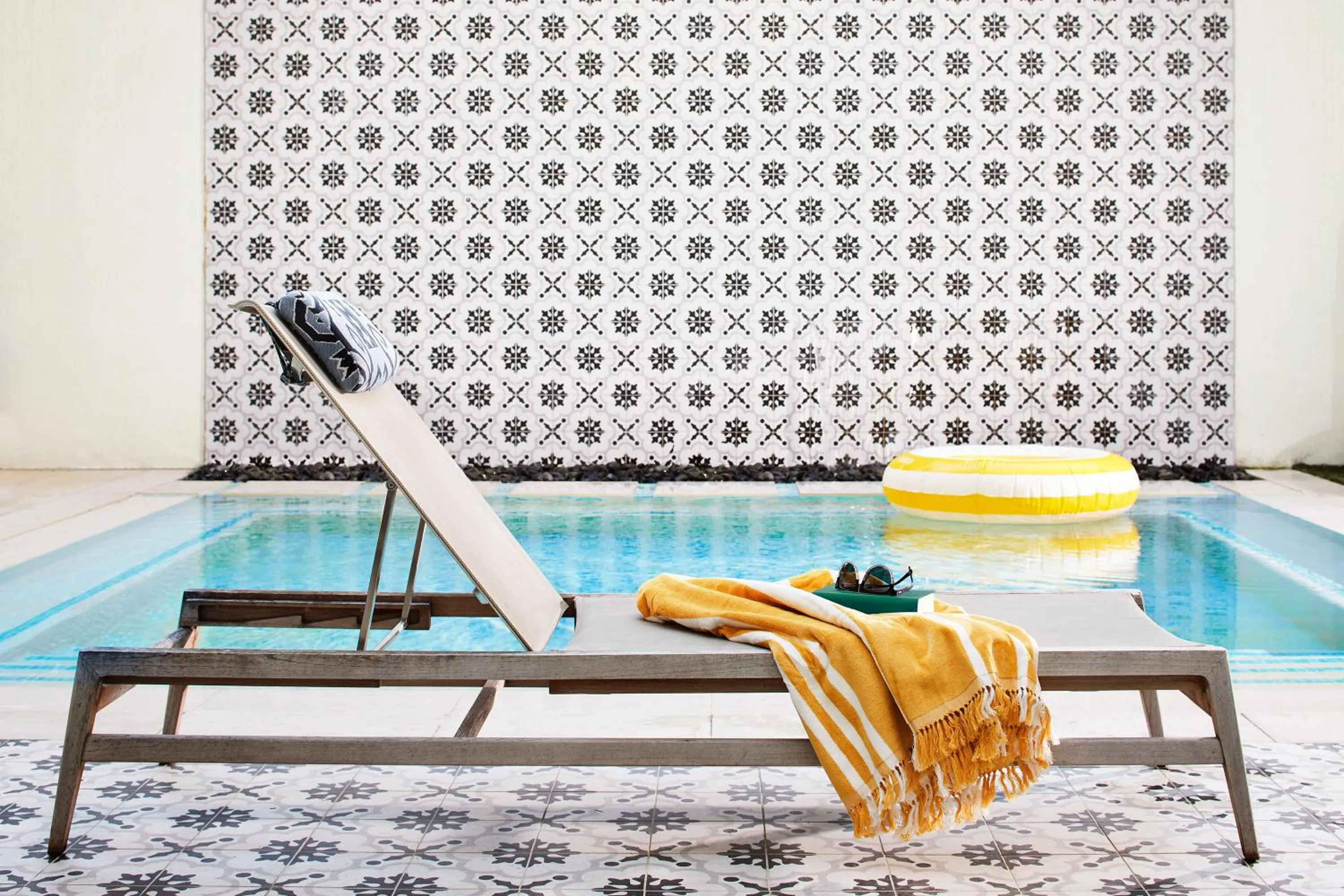 Swimming pool in Sentral East Austin at 1614 E Sixth