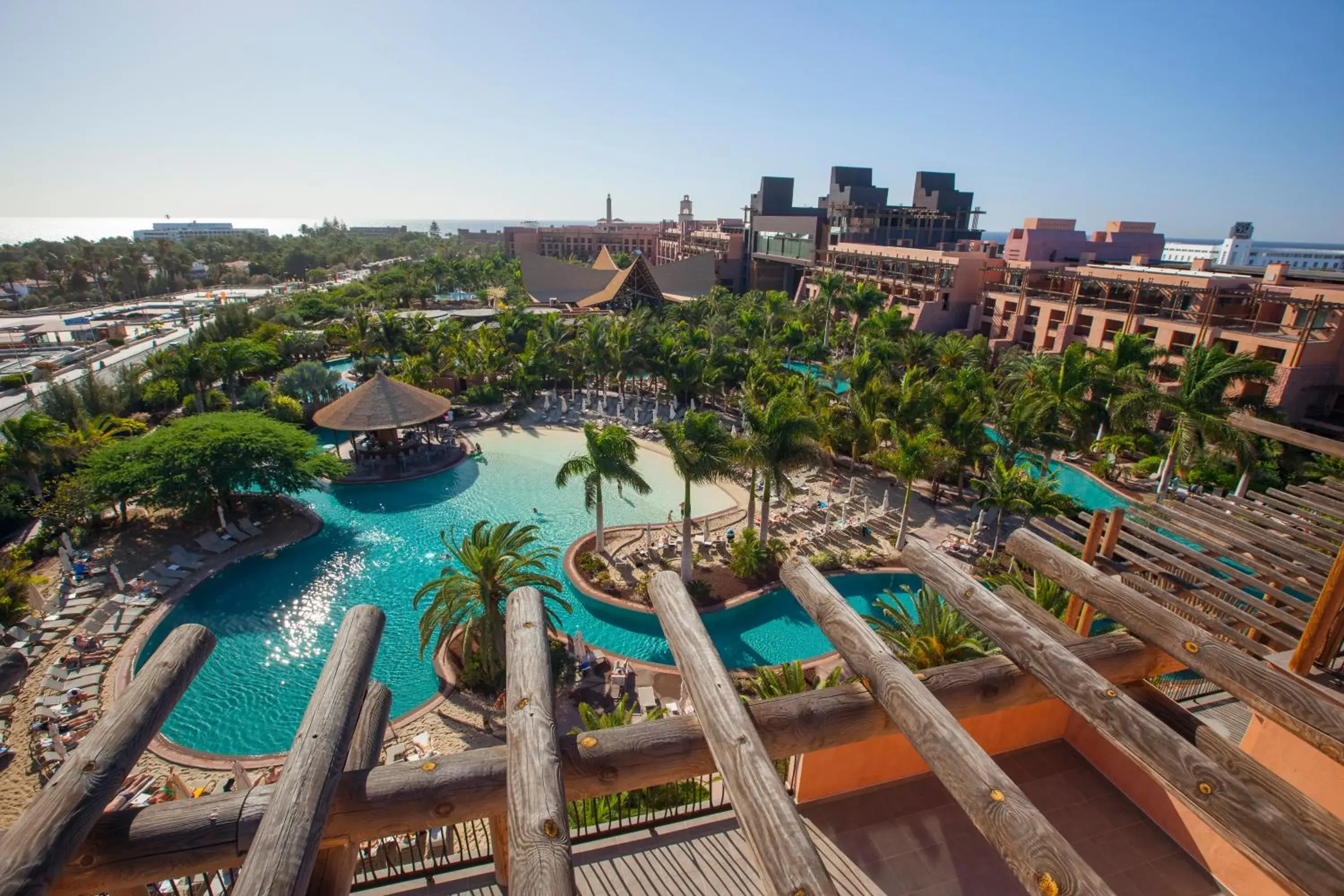 Swimming pool, Pool View in Lopesan Baobab Resort