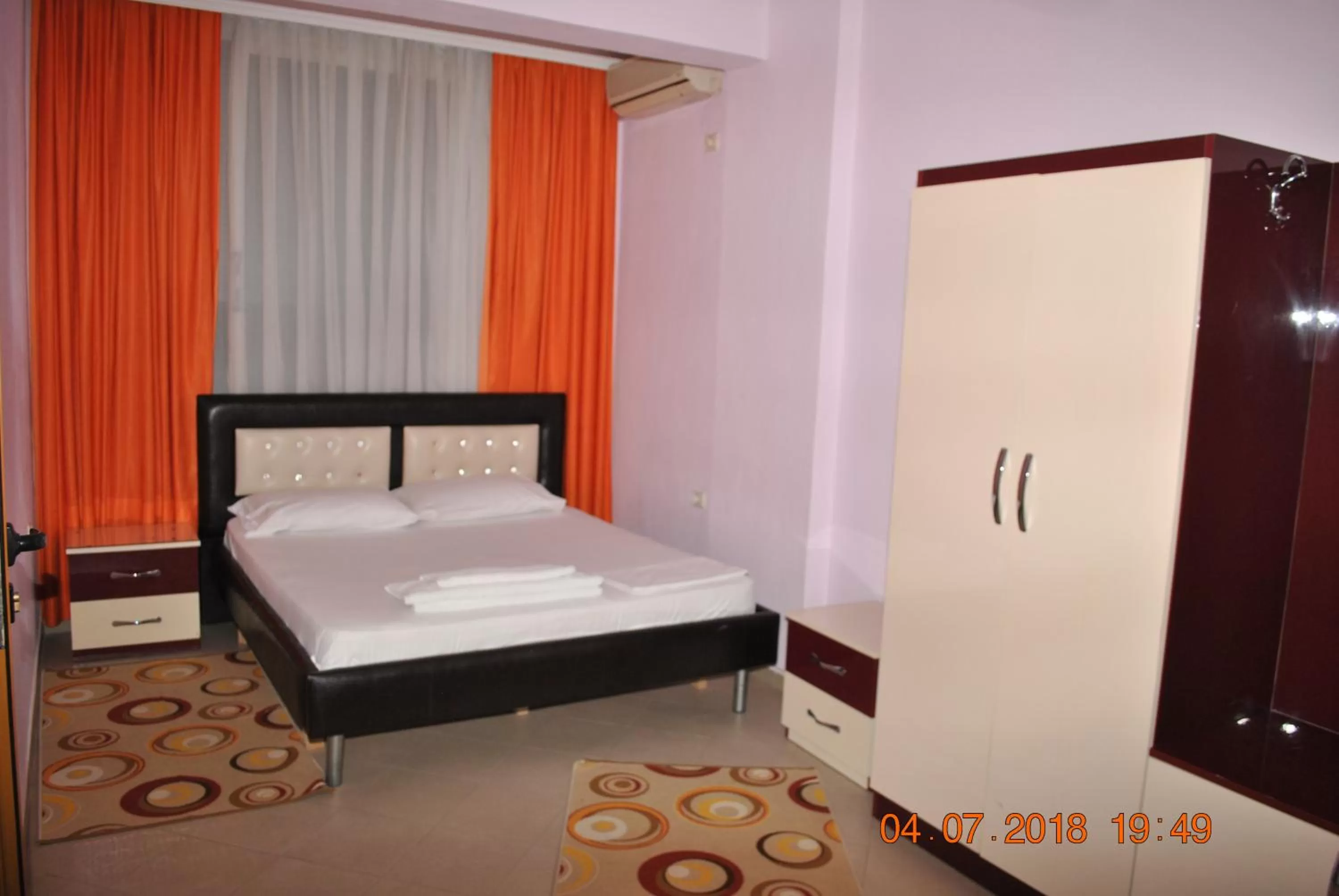 Bed in Hotel Freskia