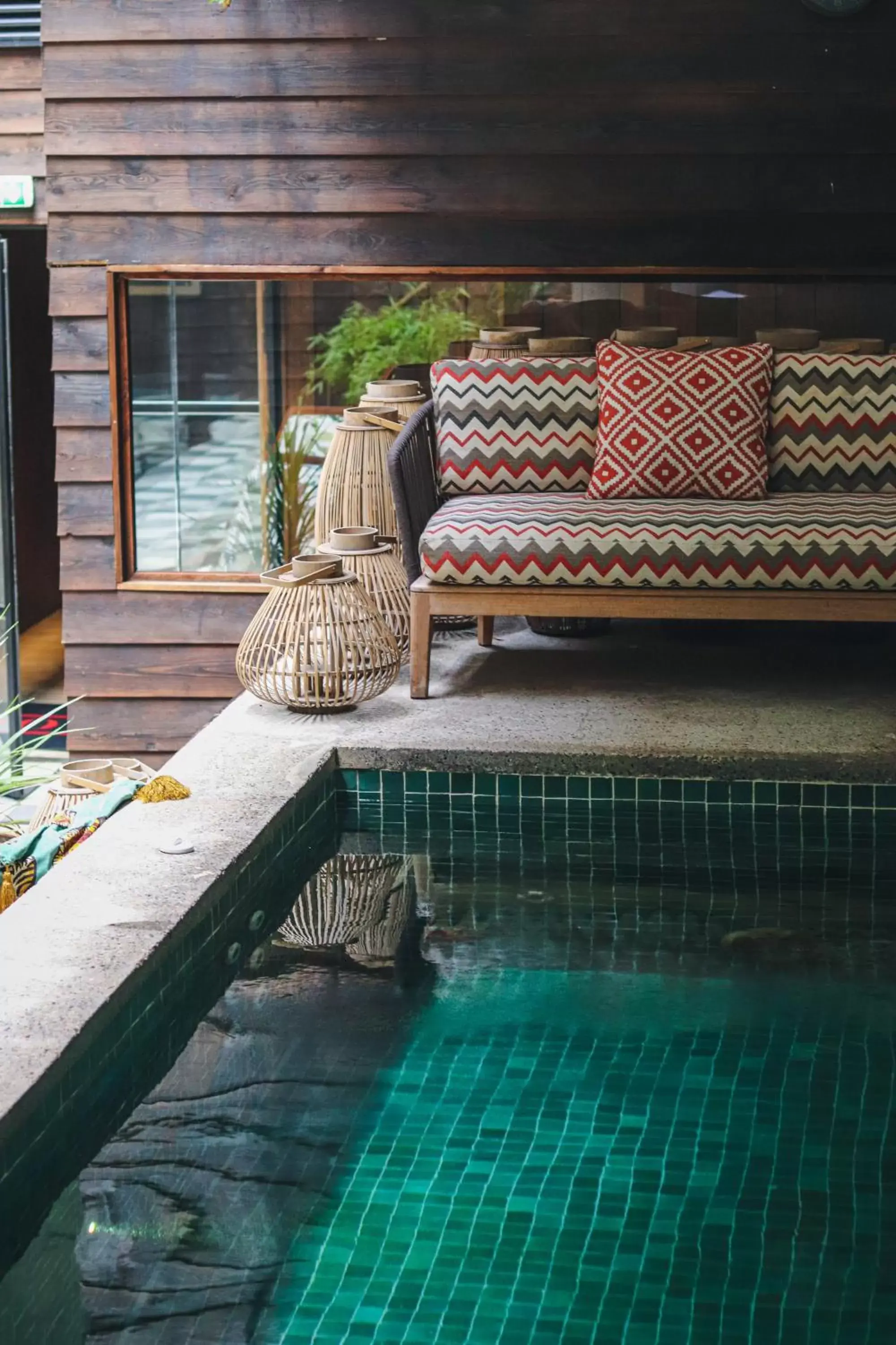 Swimming pool in The Mayson Swimming pool in The Mayson