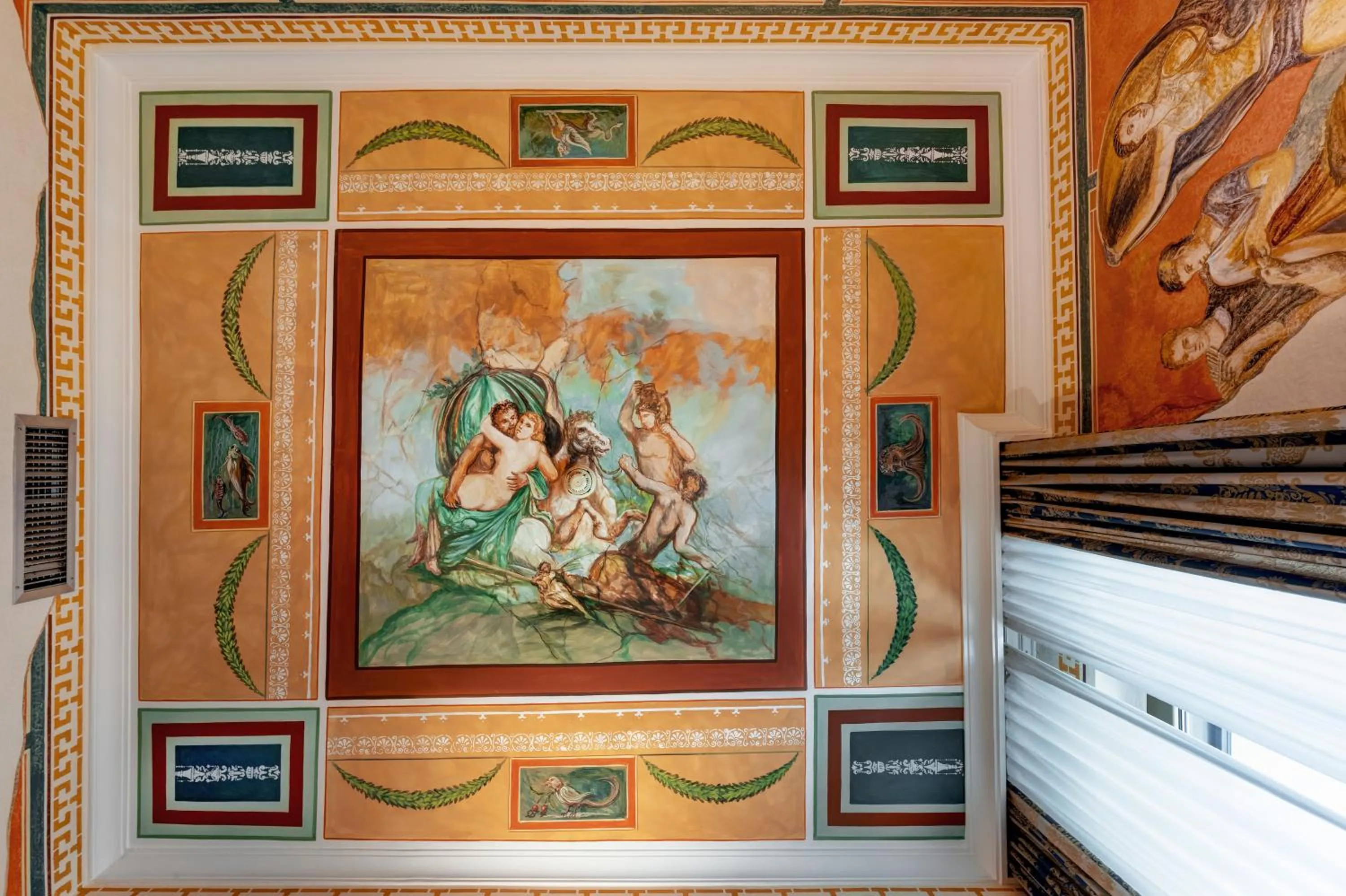 Decorative detail in Hotel Amalfi