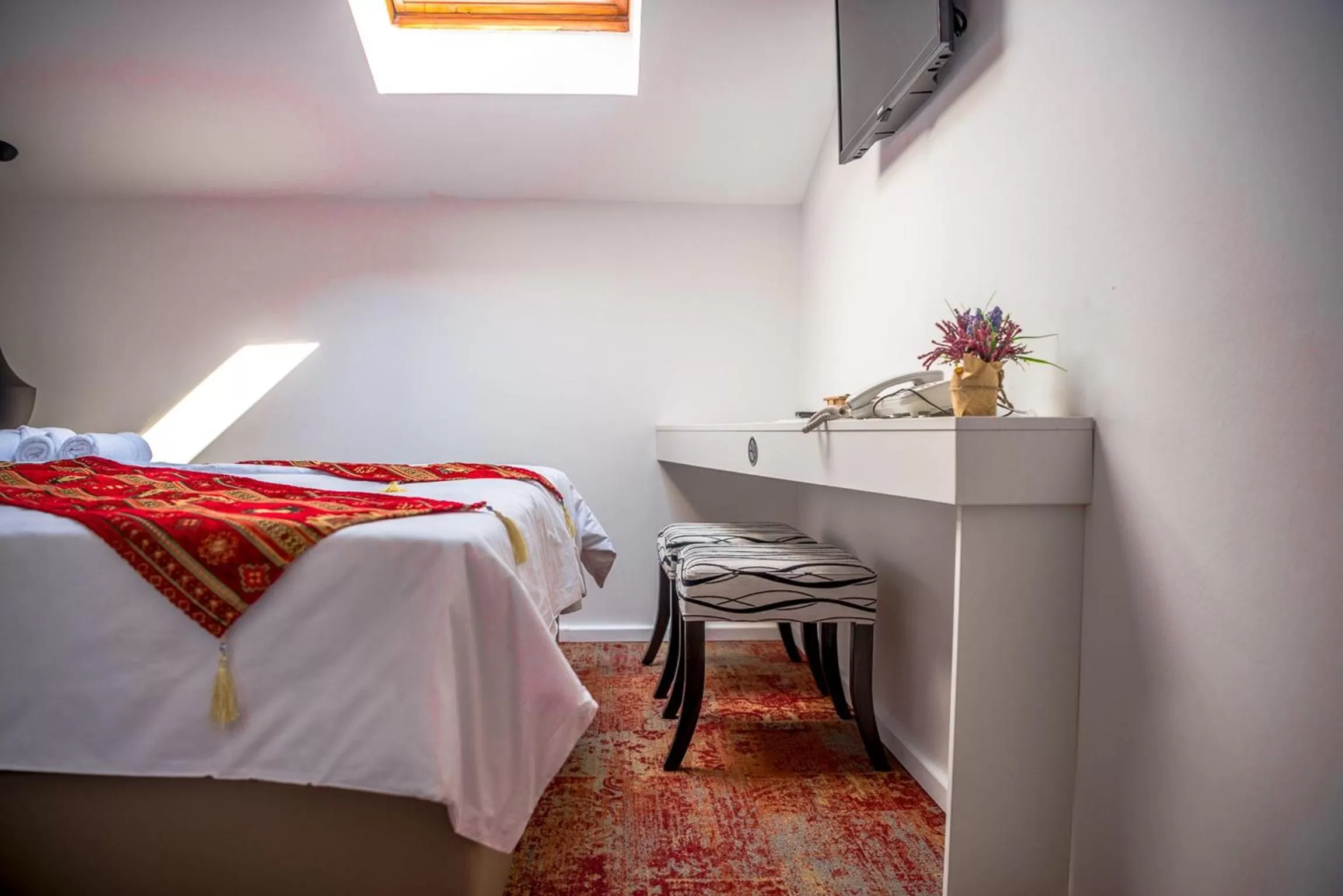 Decorative detail, Bed in Heritage Hotel Gate of Sarajevo