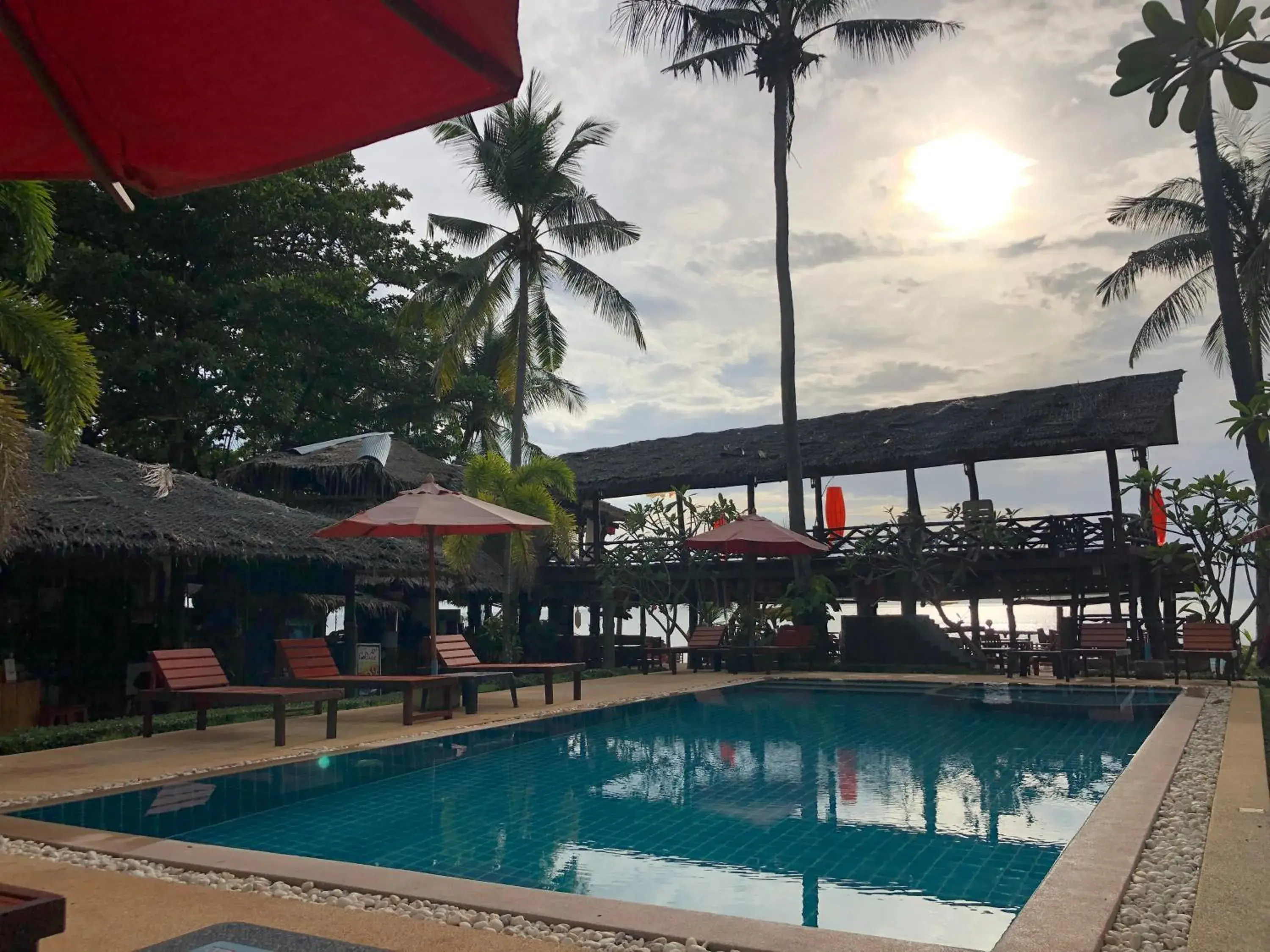 Swimming Pool in Moonwalk Lanta Resort