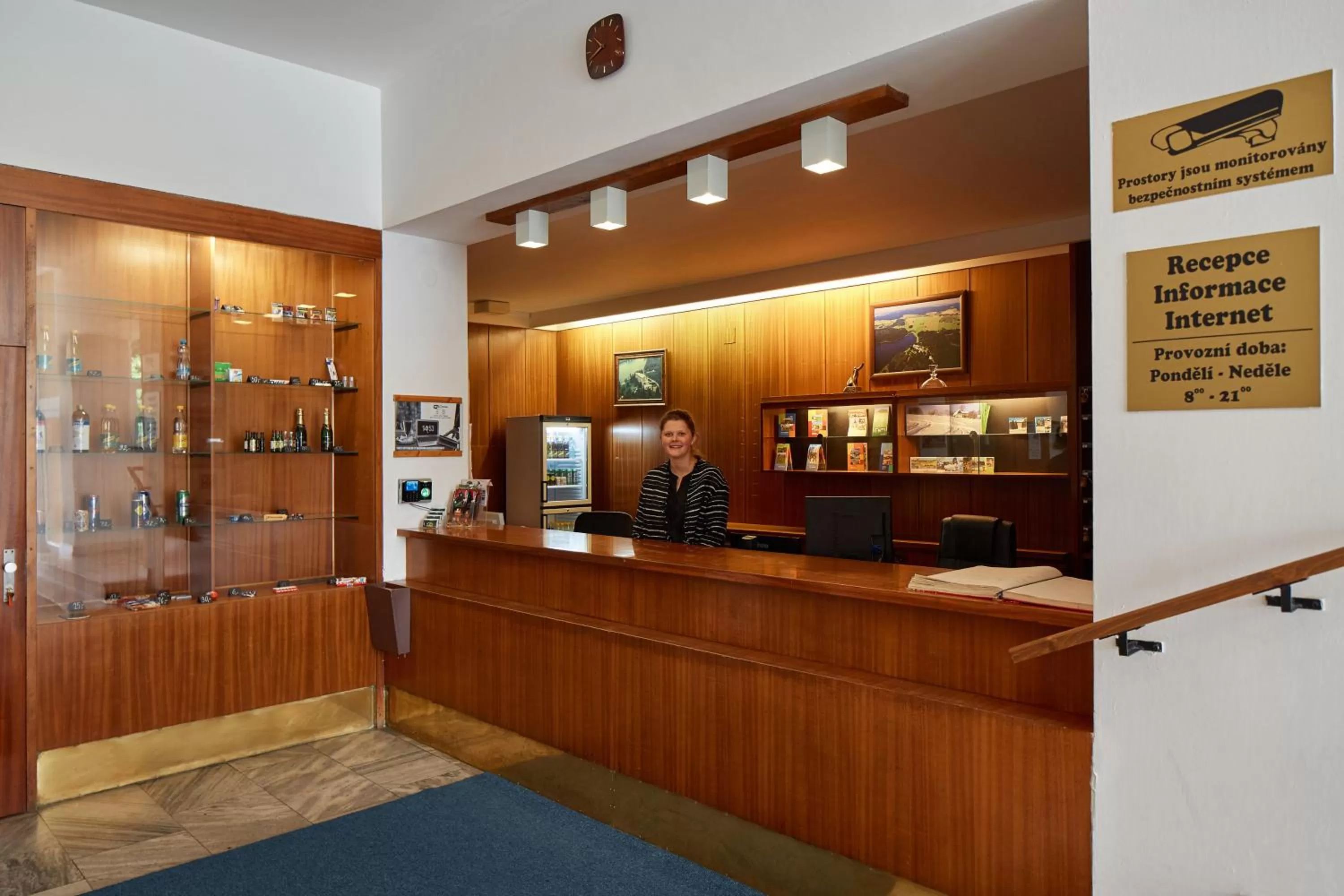 Lobby or reception in Hotel Medlov