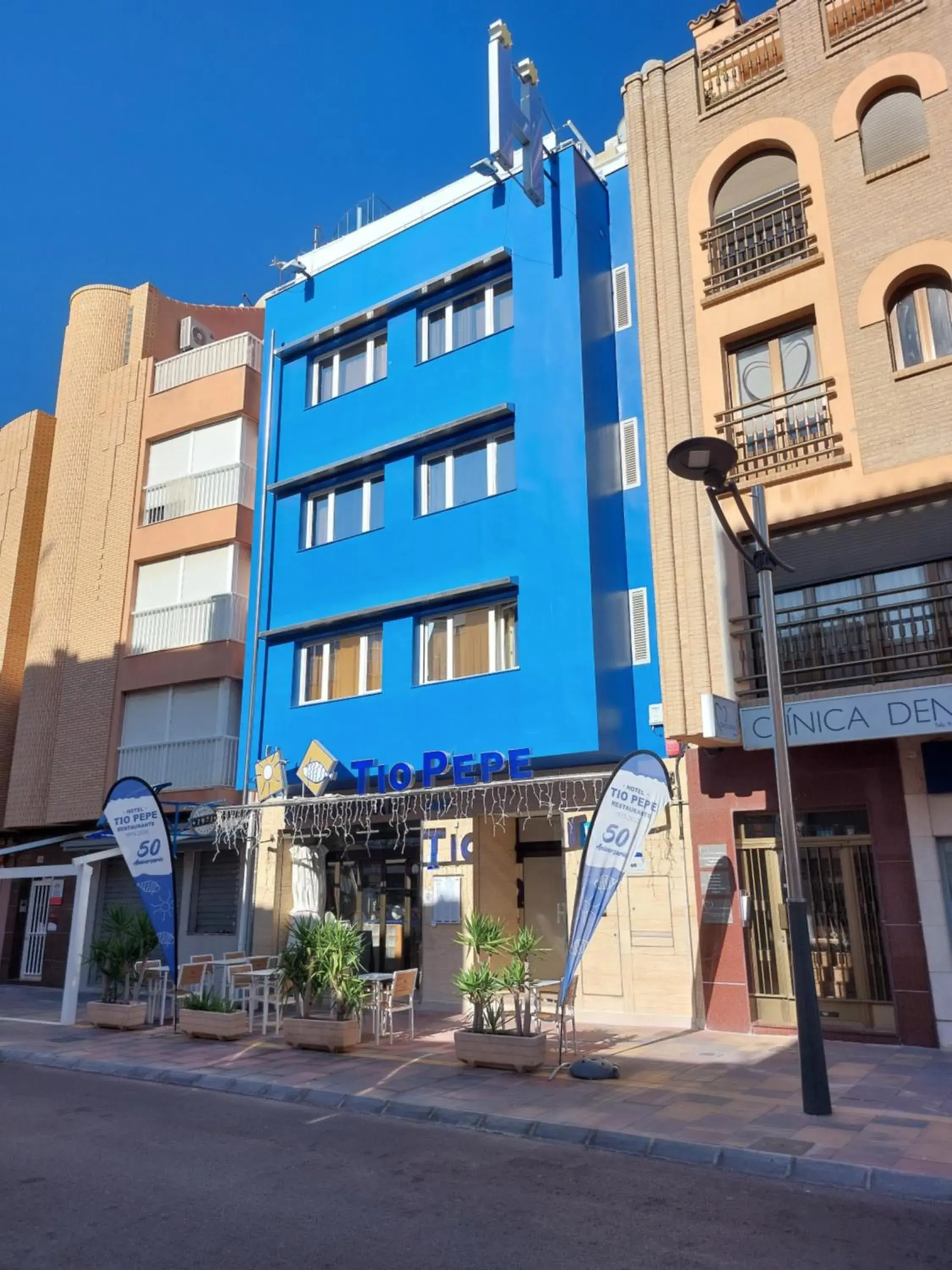 Property Building in Hotel Tio Pepe