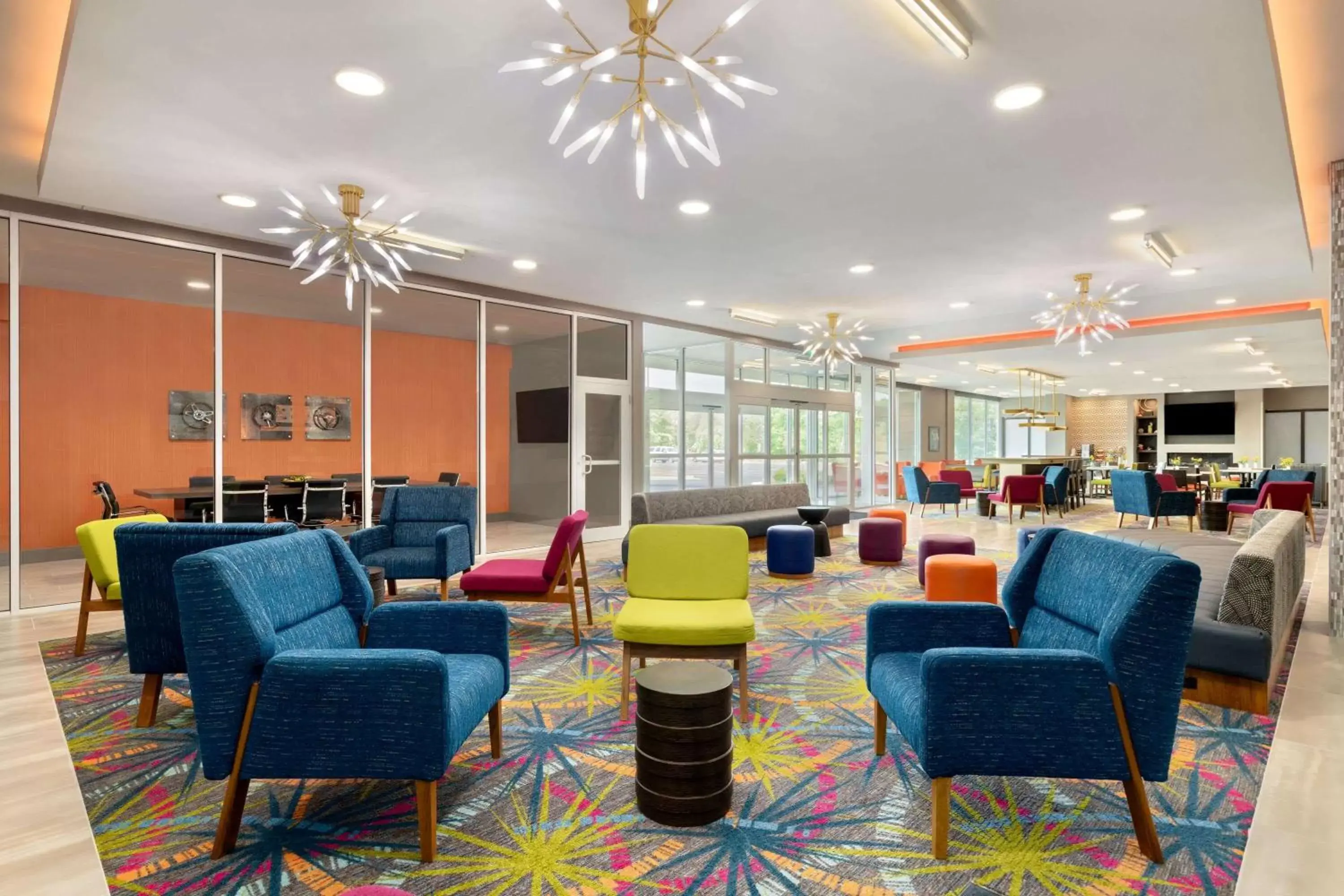 Lobby or reception, Lobby/Reception in La Quinta Inn & Suites by Wyndham Braselton