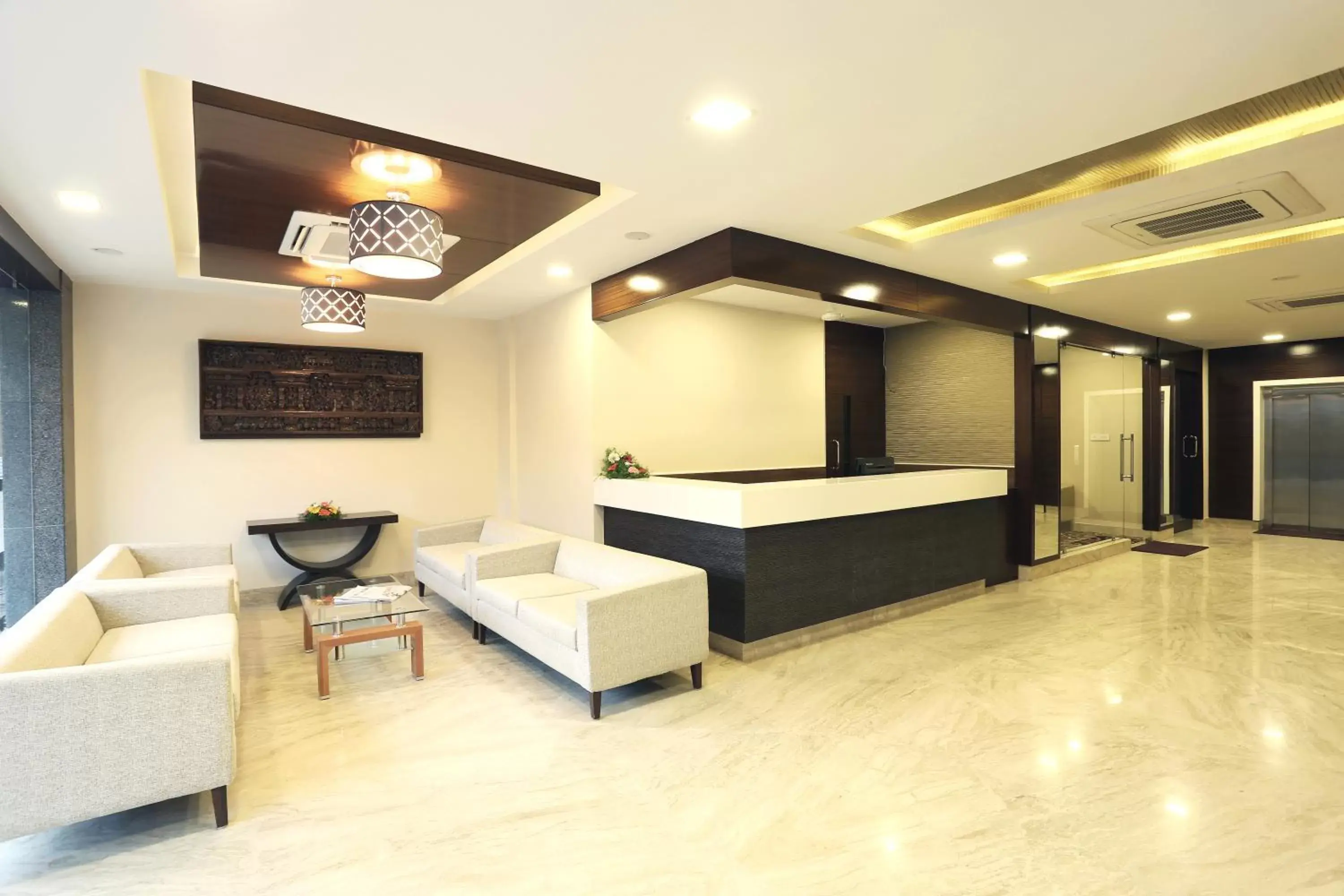 Lobby or reception, Lobby/Reception in Hotel Seetharam Select