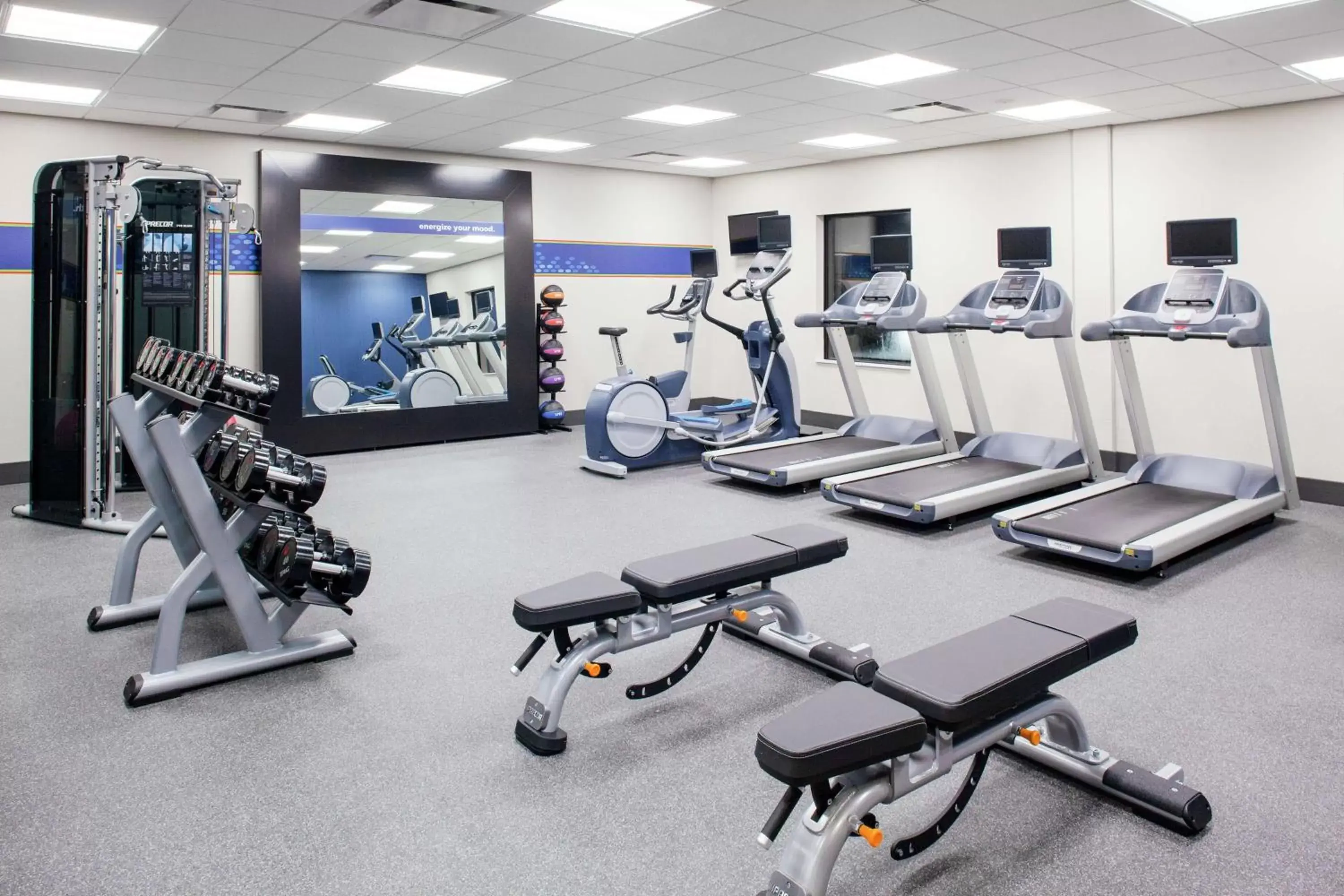 Fitness centre/facilities, Fitness Center/Facilities in Hampton Inn & Suites Overland Park South