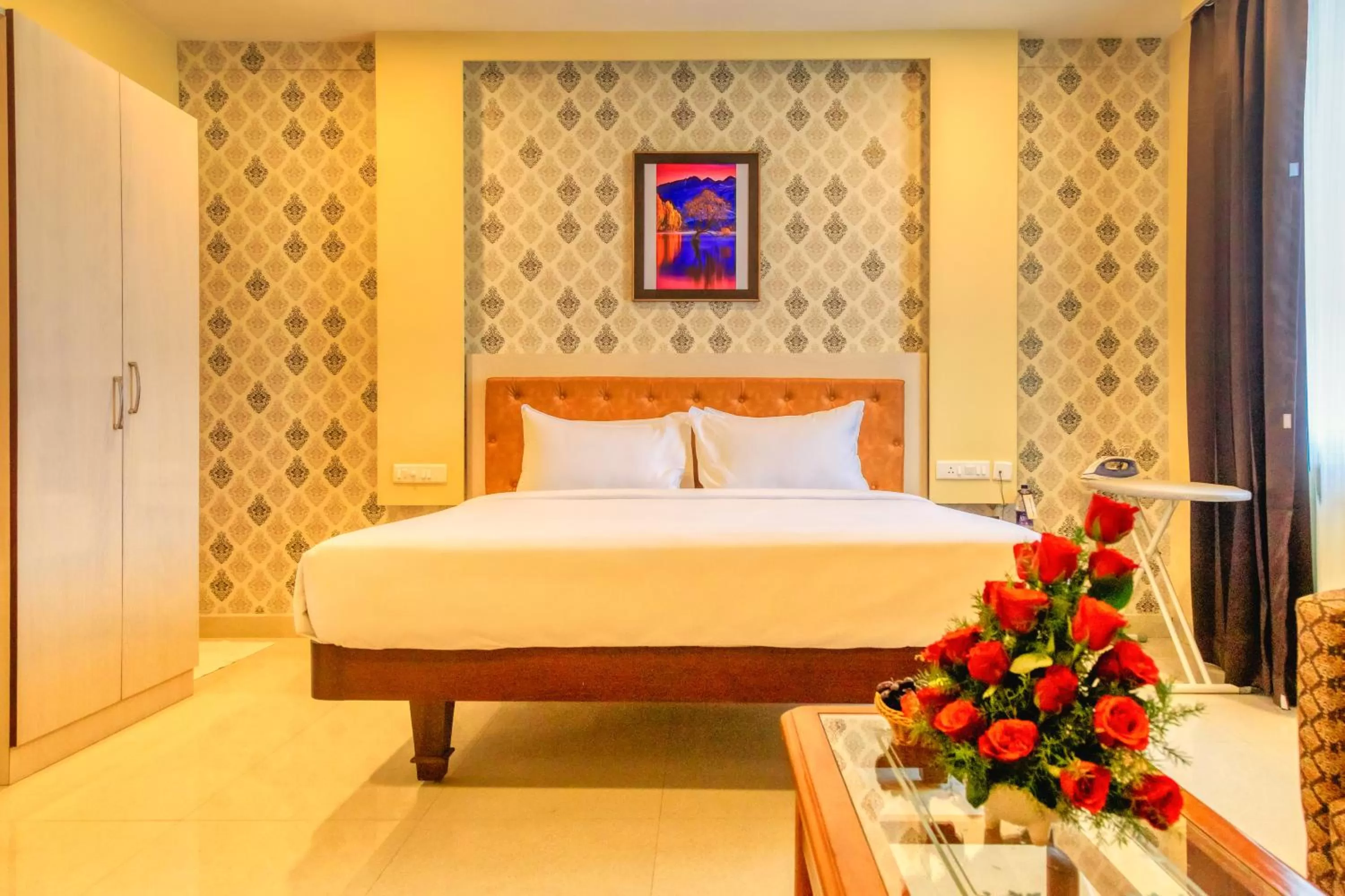 Bed in HOTEL ROYAL GRANDE