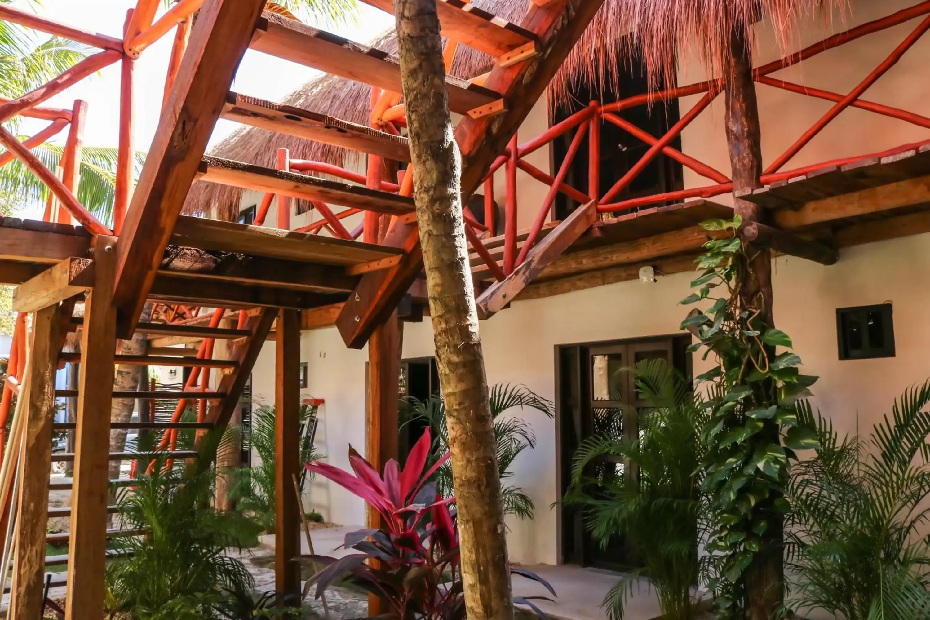 Garden in Kin Ha Tulum Hotel