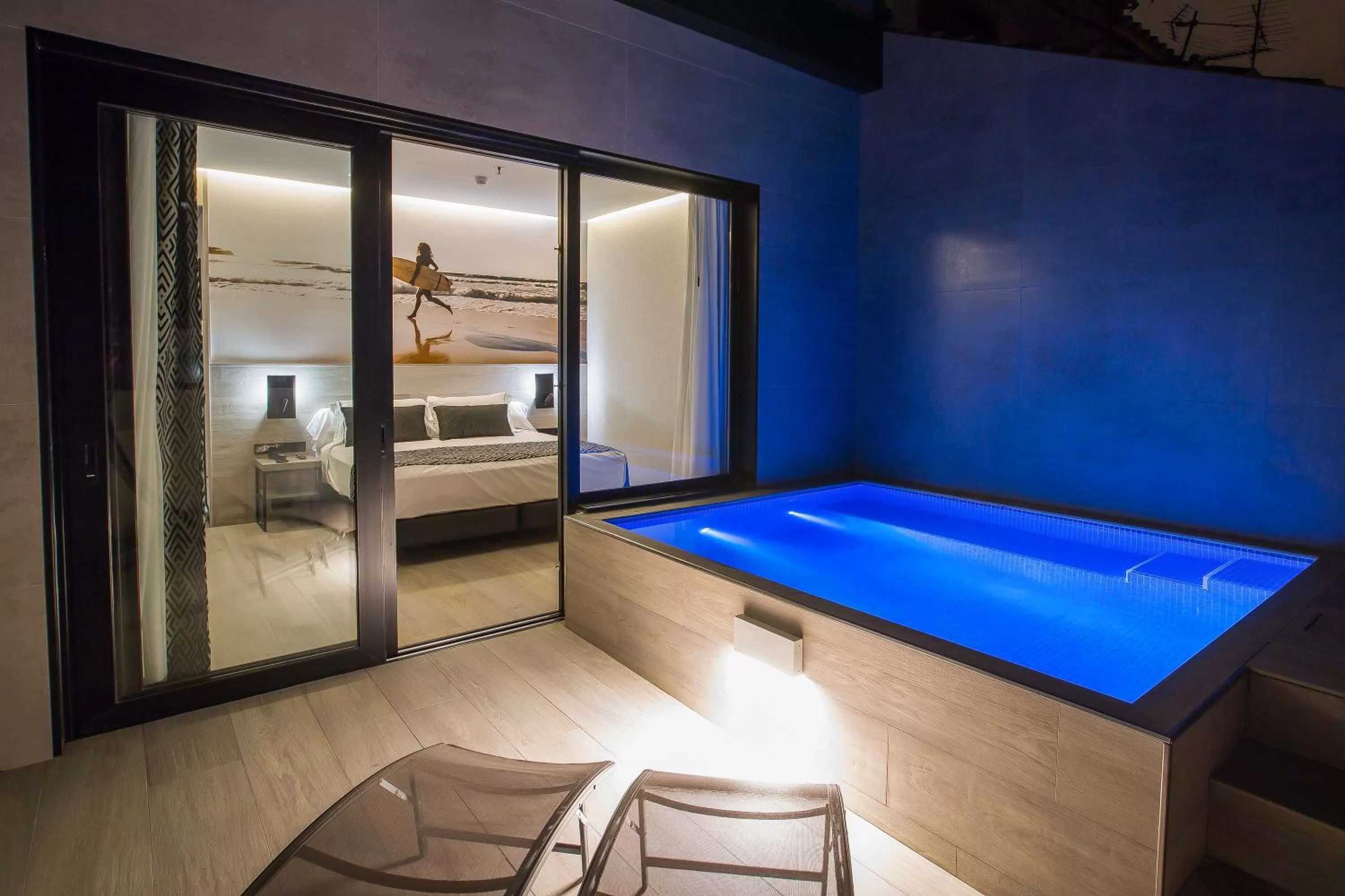 Balcony/Terrace in Hotel Brö-Adults Recommended