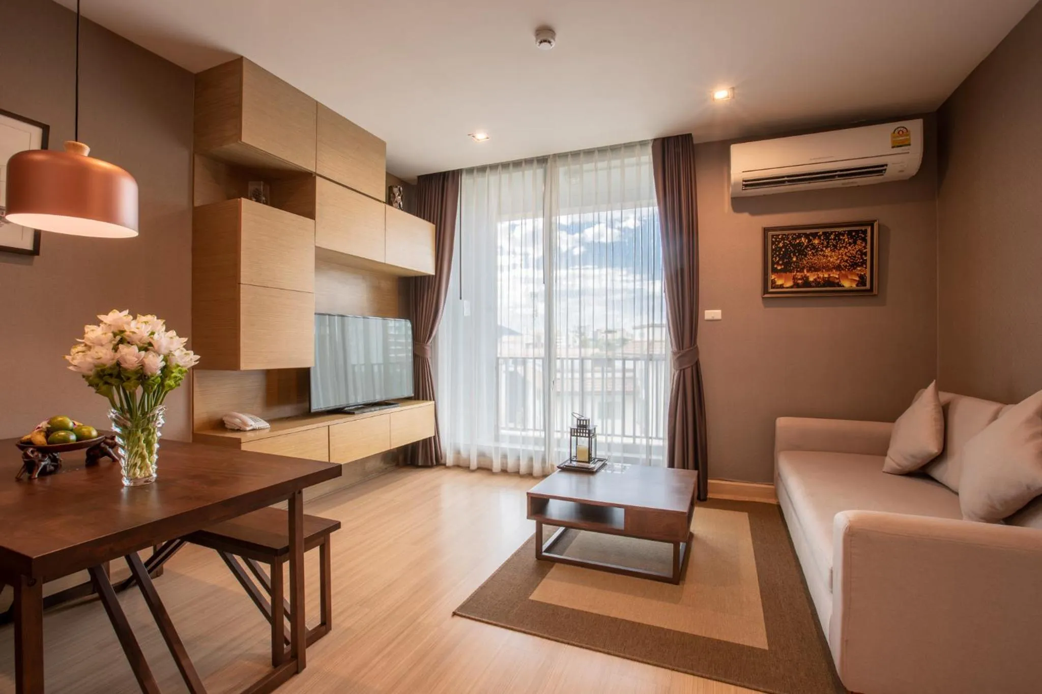 Living room in Sanae' Hotel Nimman