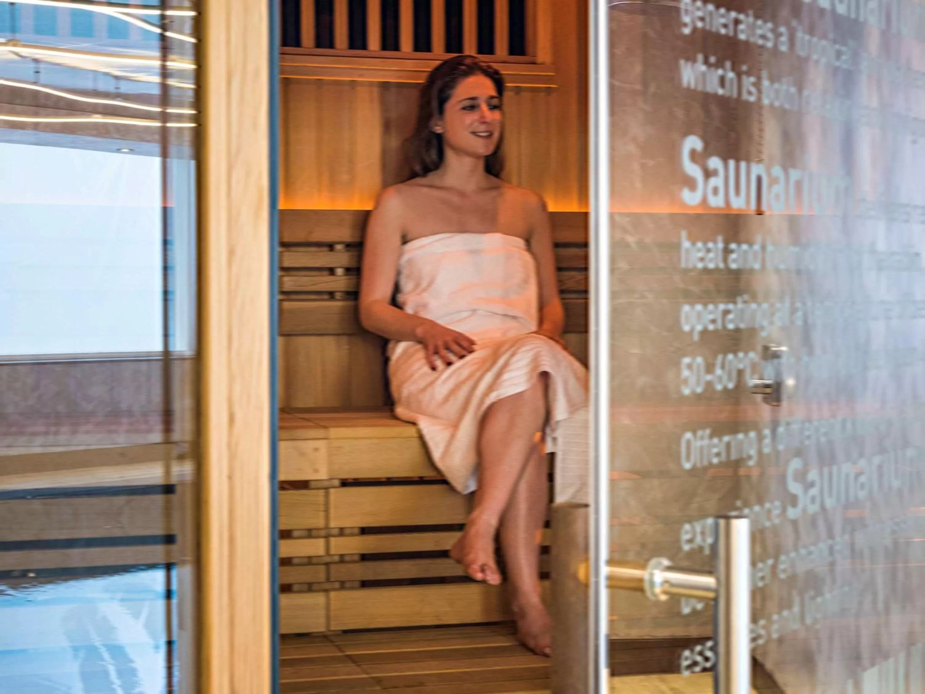 On site in Novotel London Canary Wharf