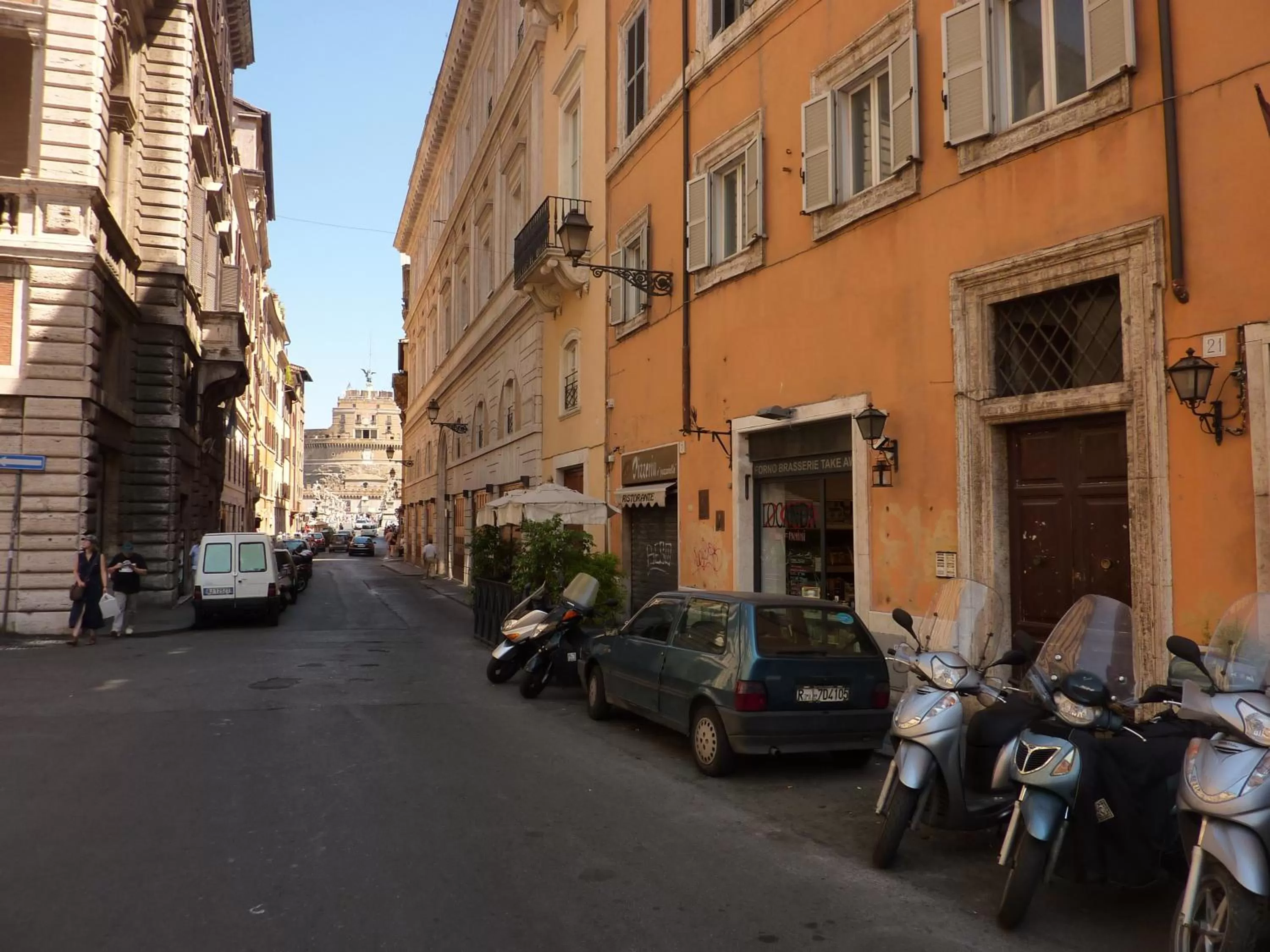 Facade/entrance in Residenze Romanae - Sangallo Rooms