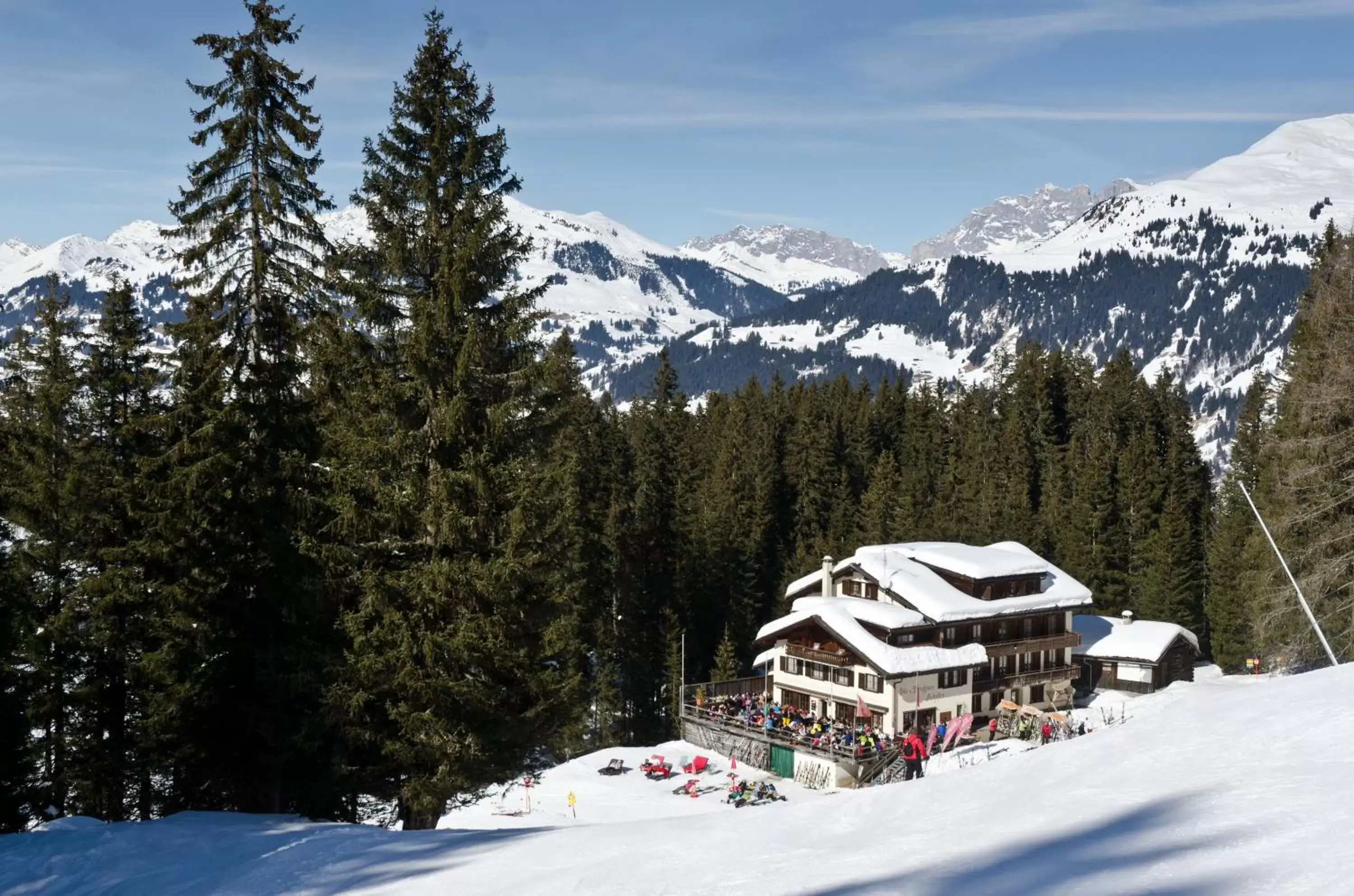 Winter in Schifer Berghaus