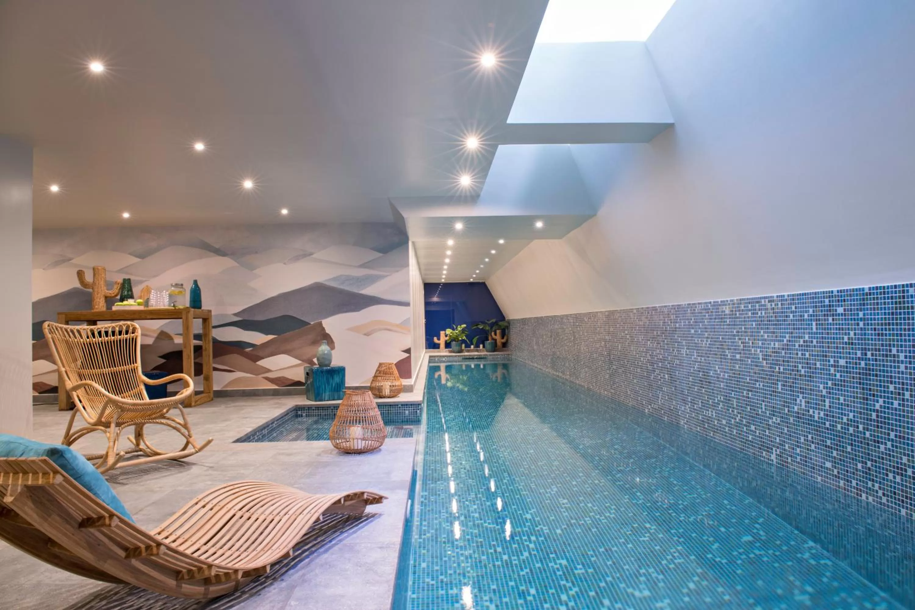 Spa and wellness centre/facilities in Hotel Parister Piscine & Spa