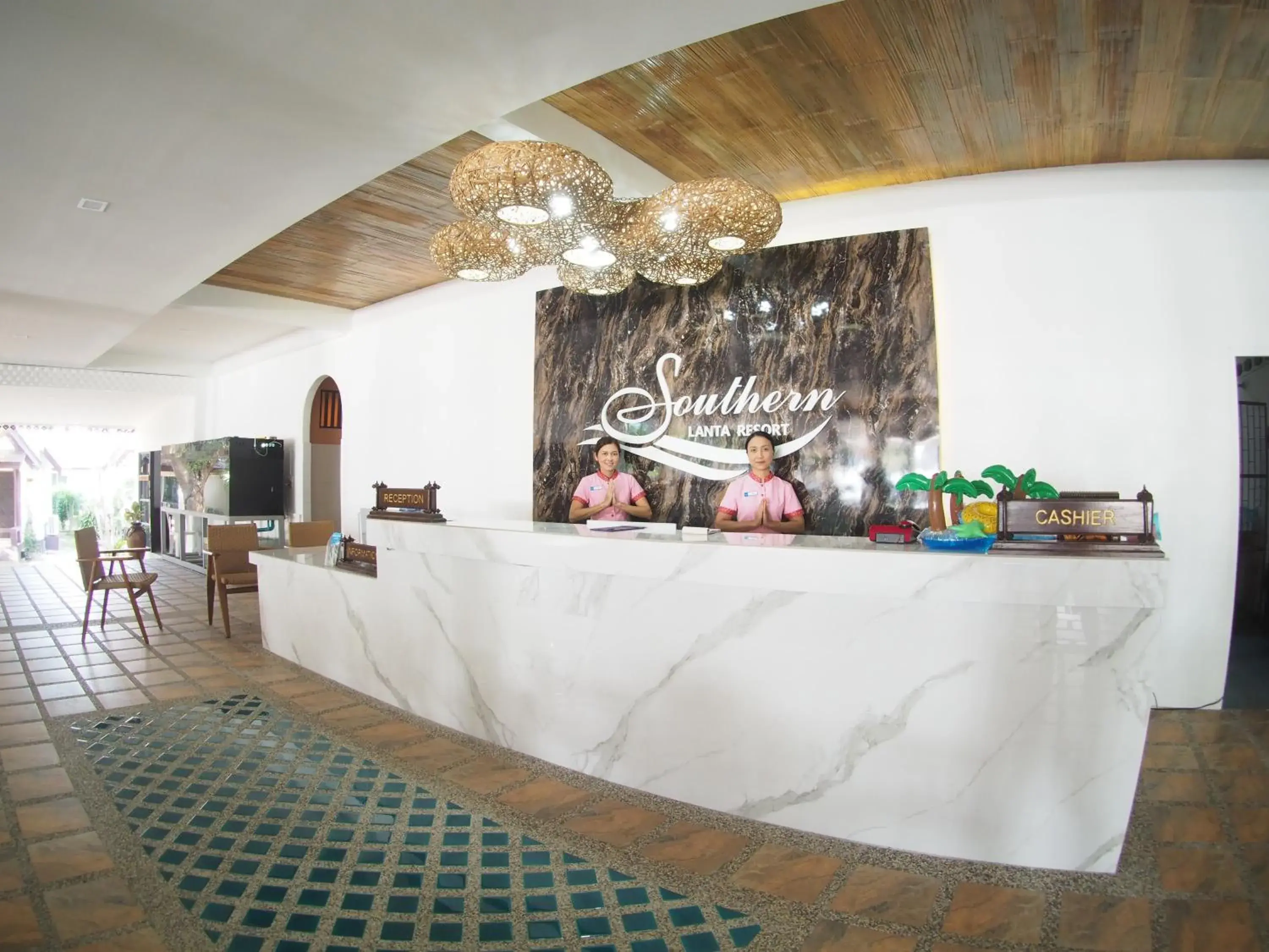 Lobby or reception in Southern Lanta Resort - SHA Extra Plus