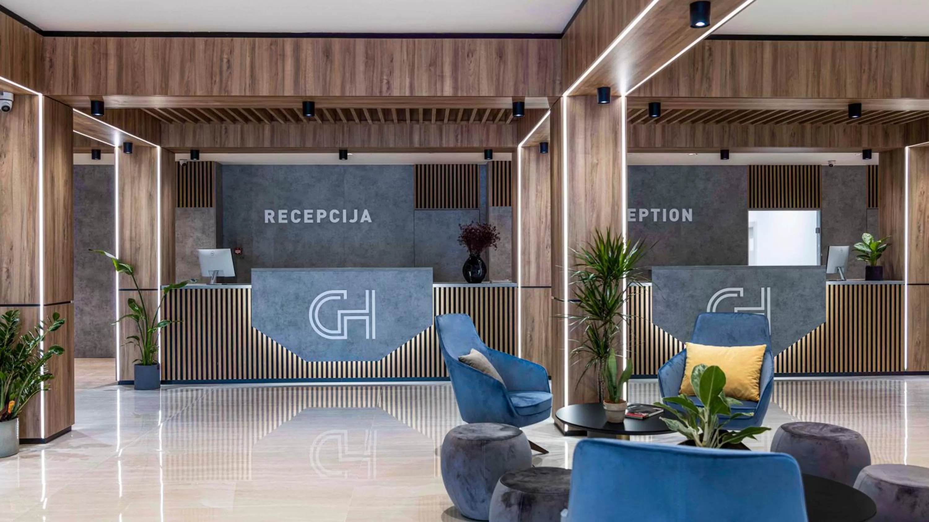 Property building in Grand Hotel Zagreb