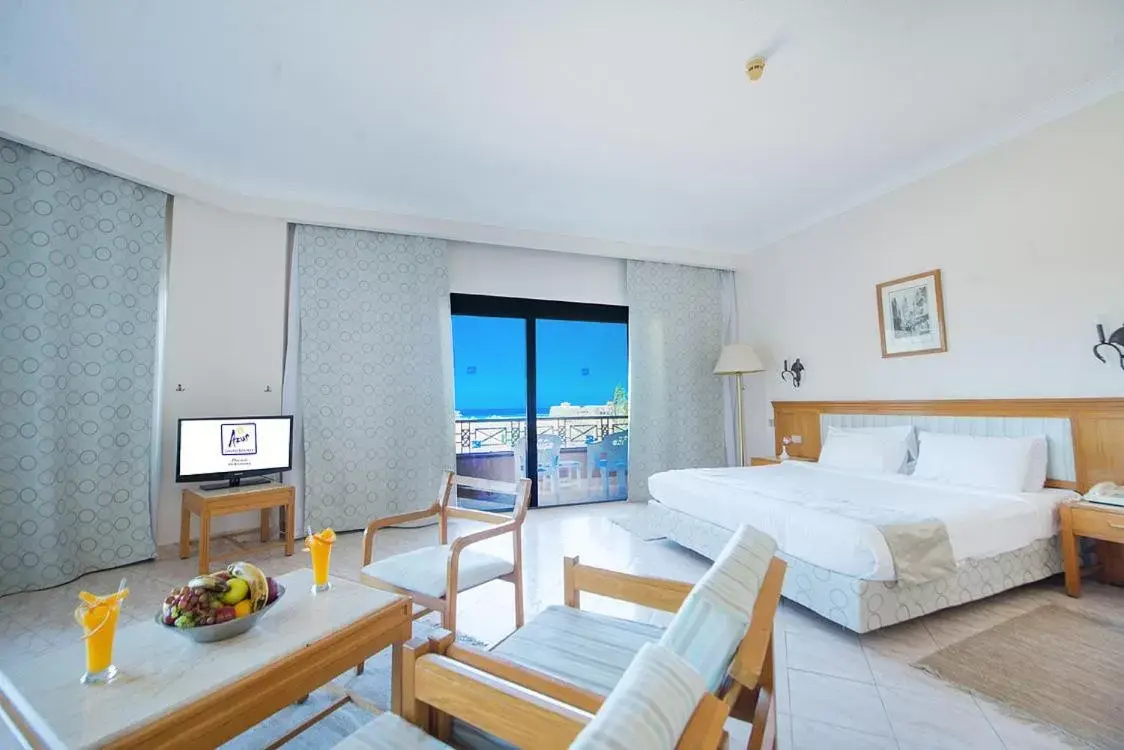 Bed in Pharaoh Azur Resort Bed in Pharaoh Azur Resort