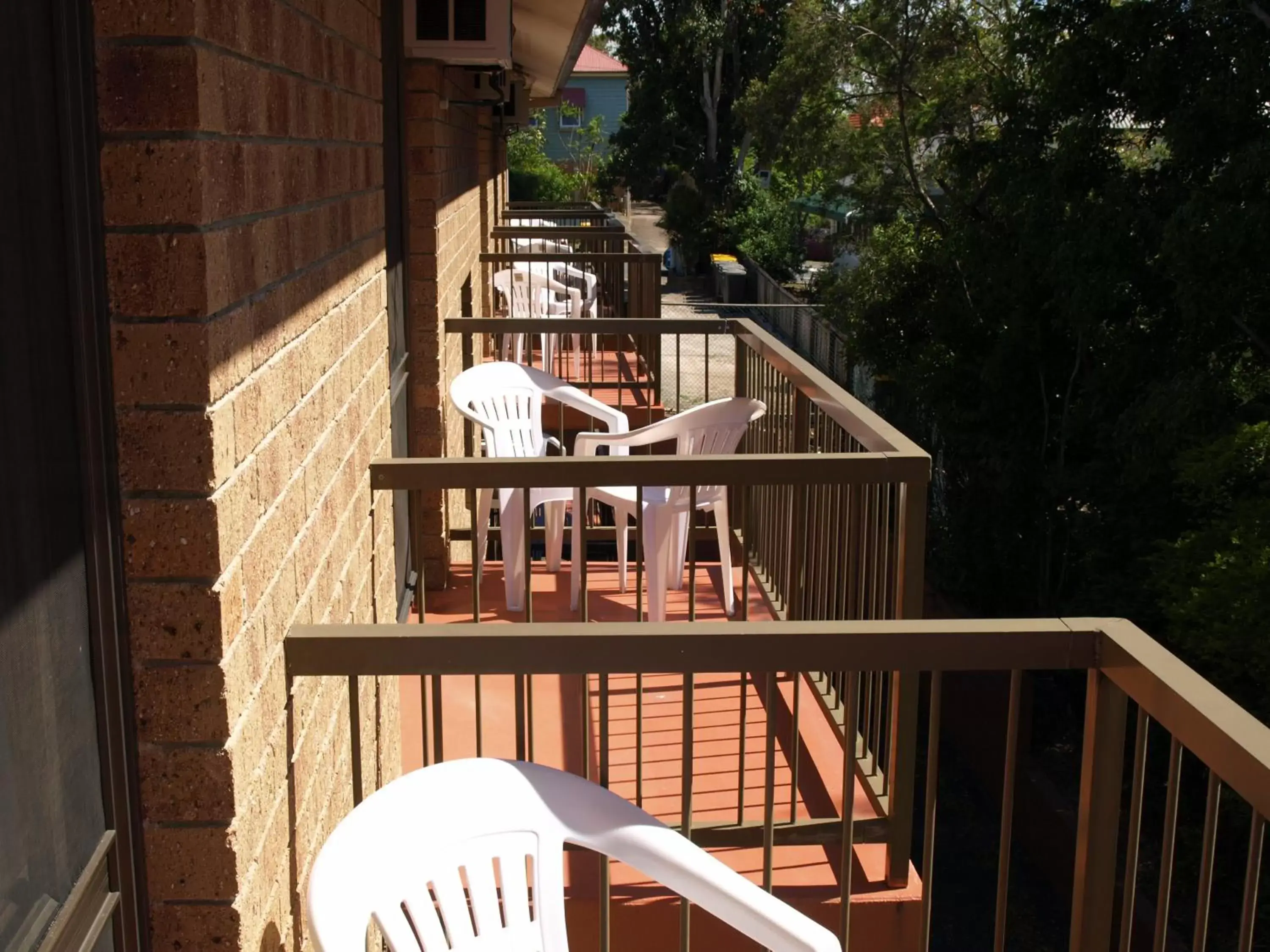 Balcony/Terrace in Lancaster Court Motel