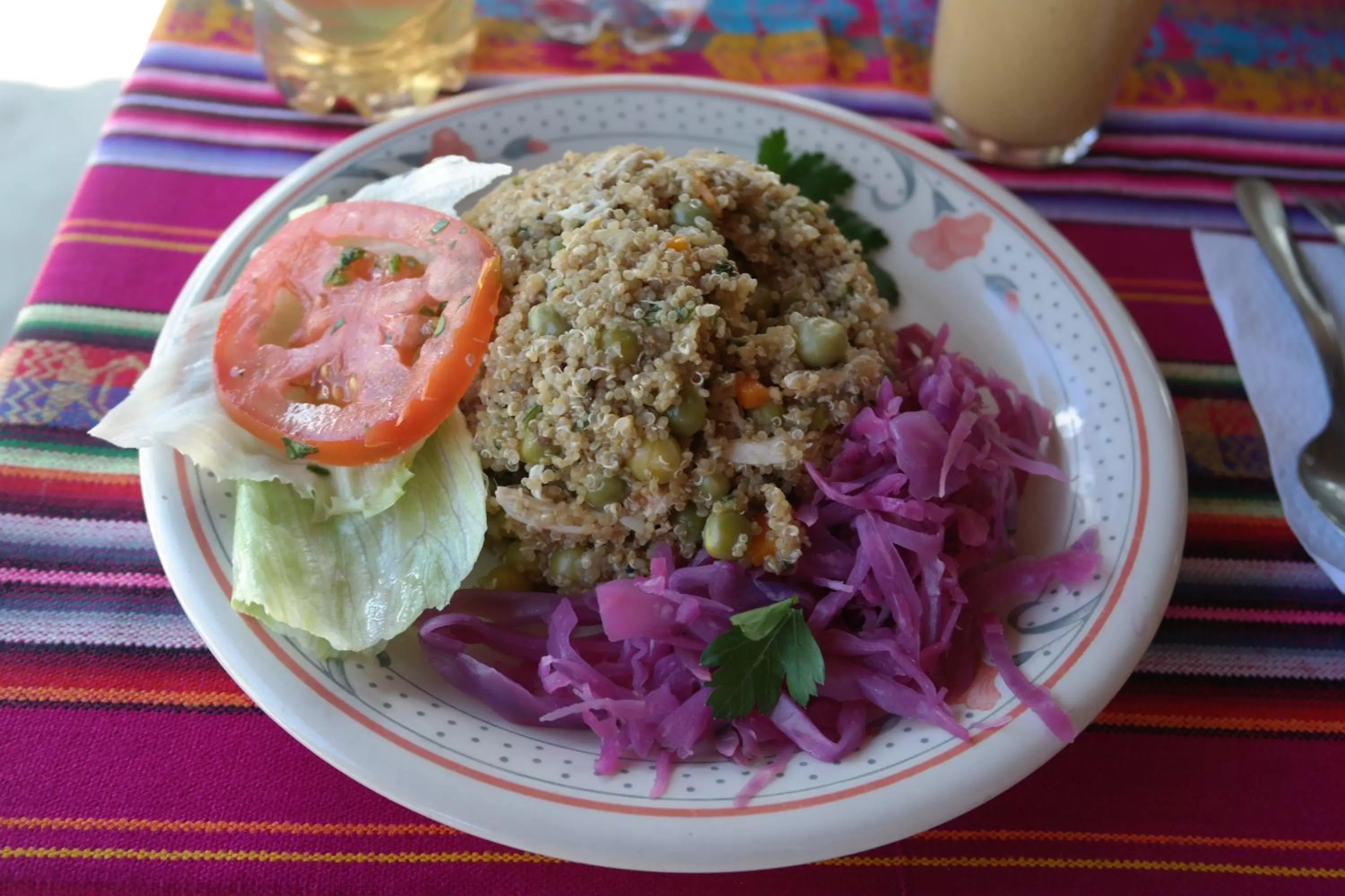 Food close-up in Kallpa Wasi