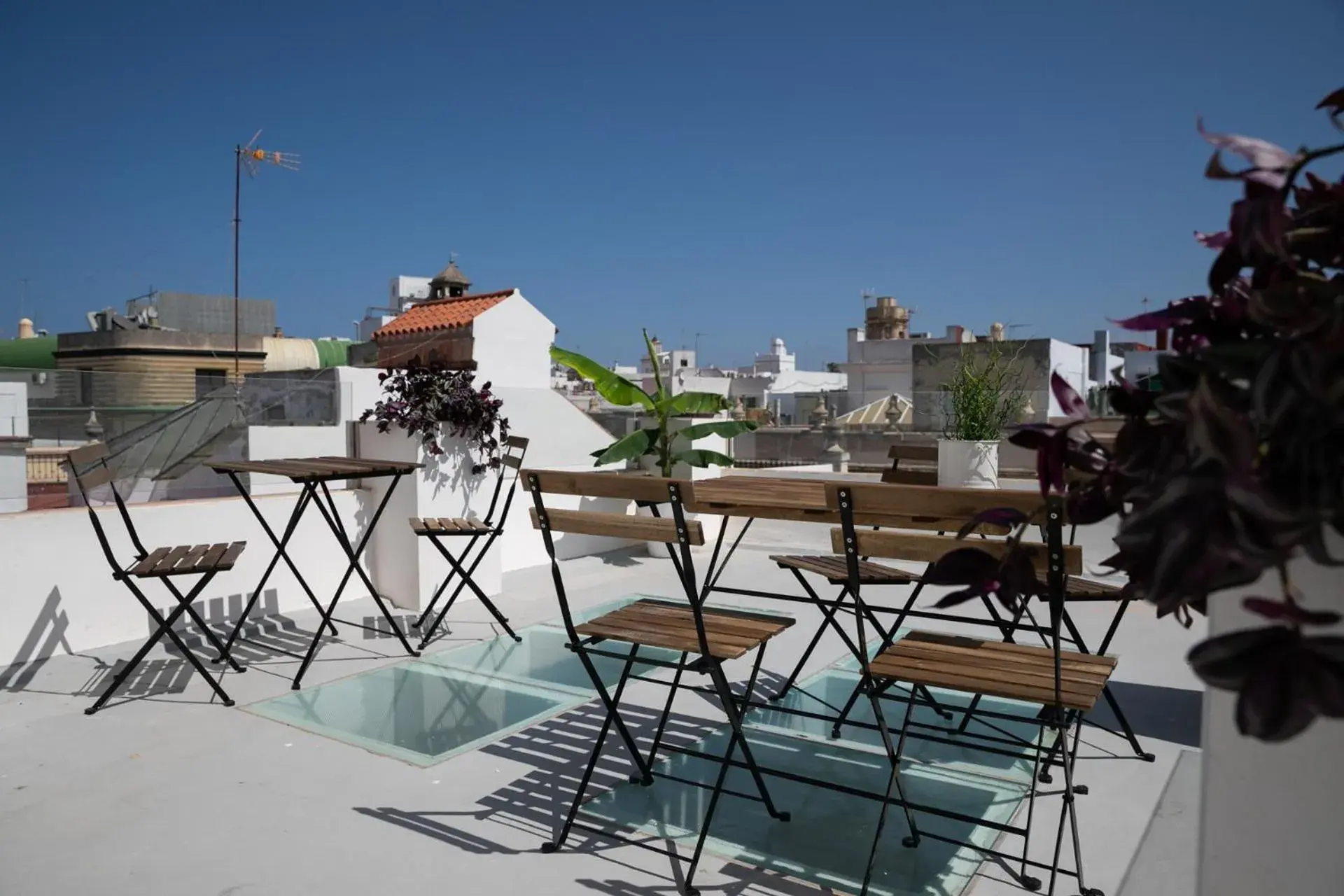 Decorative detail in Planeta Cadiz Hostel