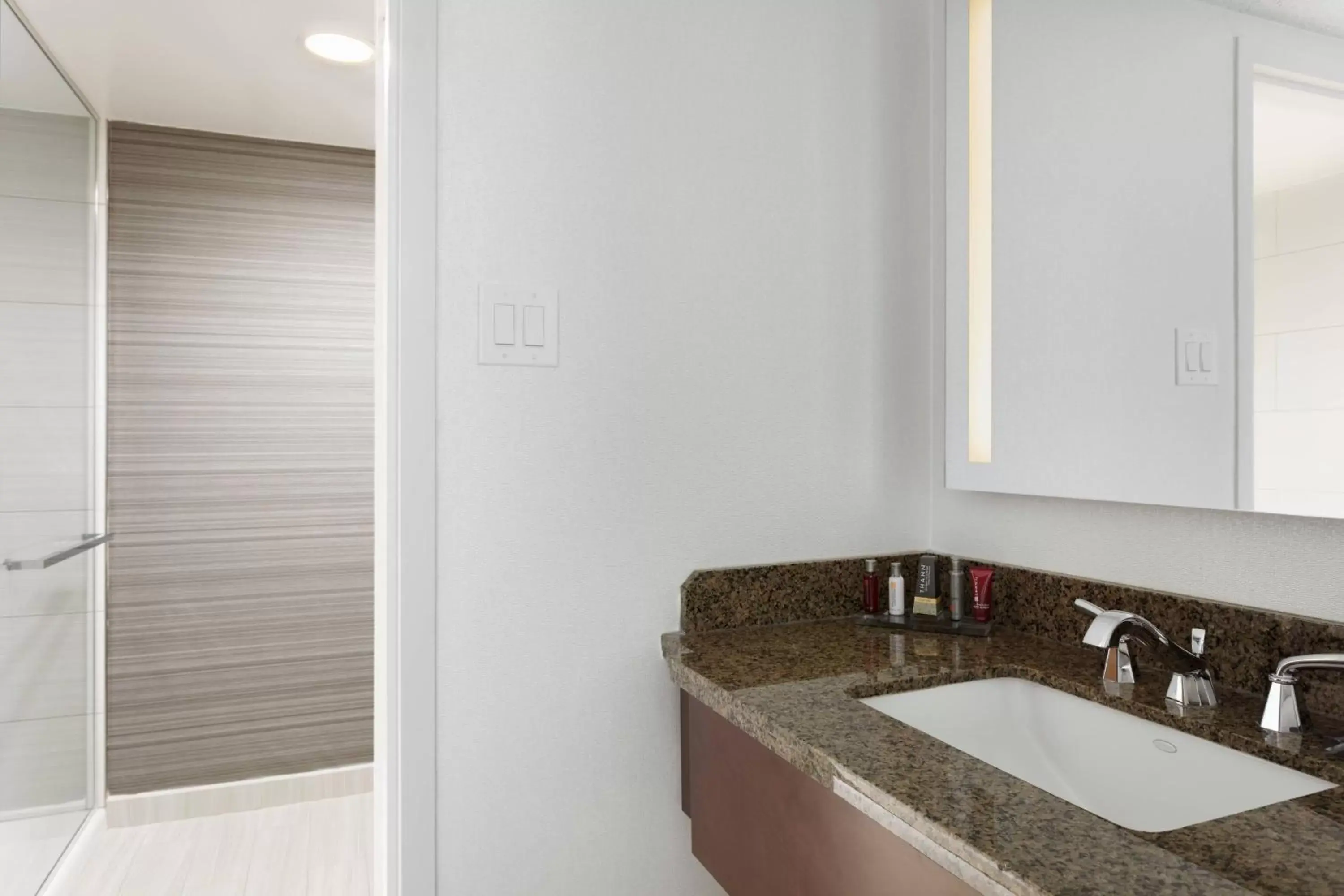 Photo of the whole room, Bathroom in Newark Liberty International Airport Marriott