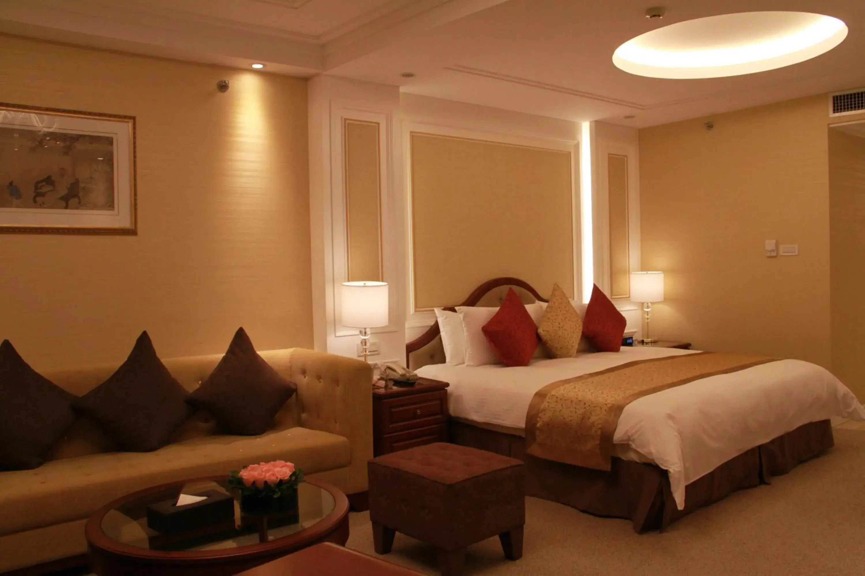 Bed in Central Hotel