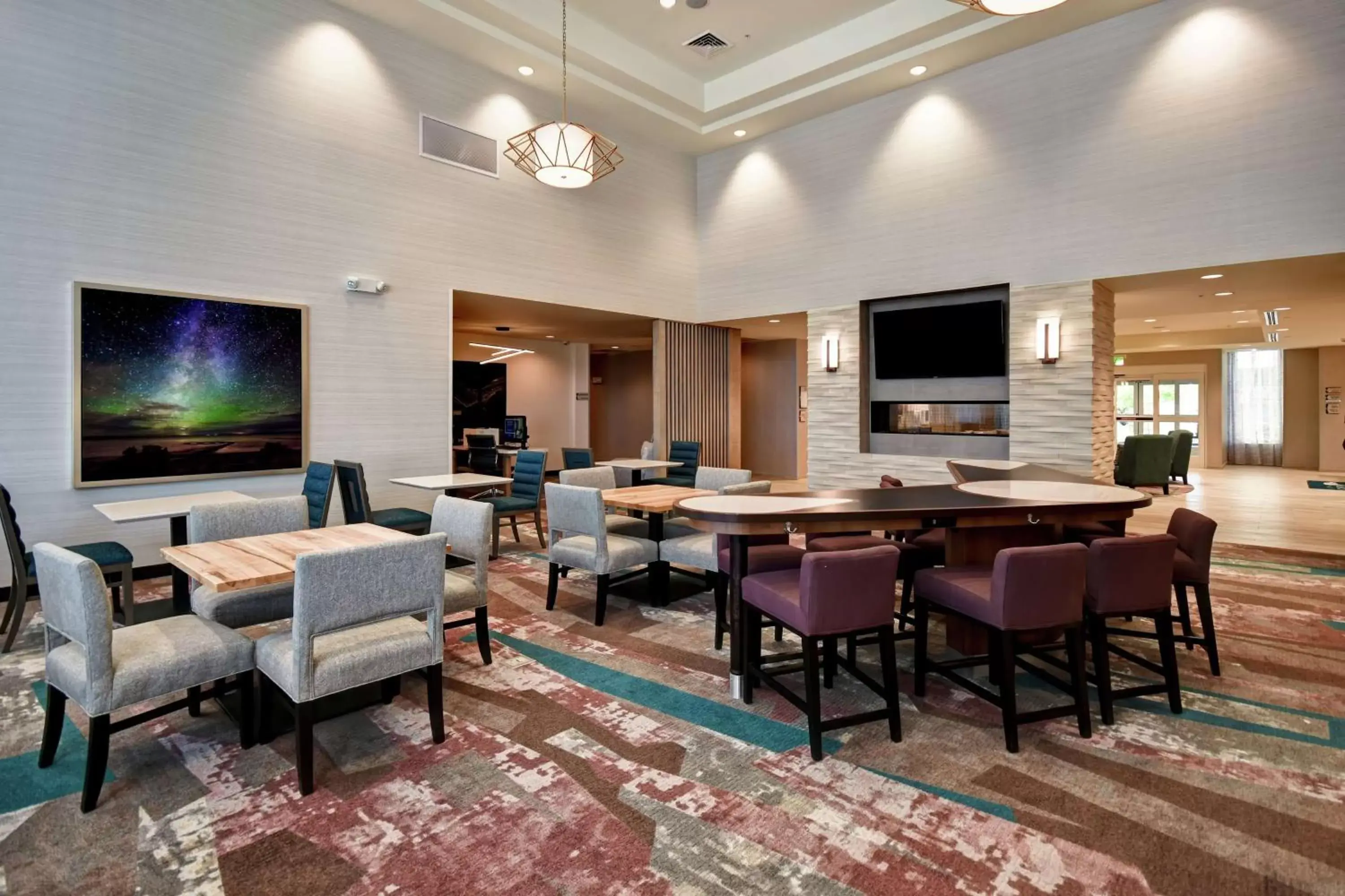 Lobby or reception in Homewood Suites By Hilton Salt Lake City Airport