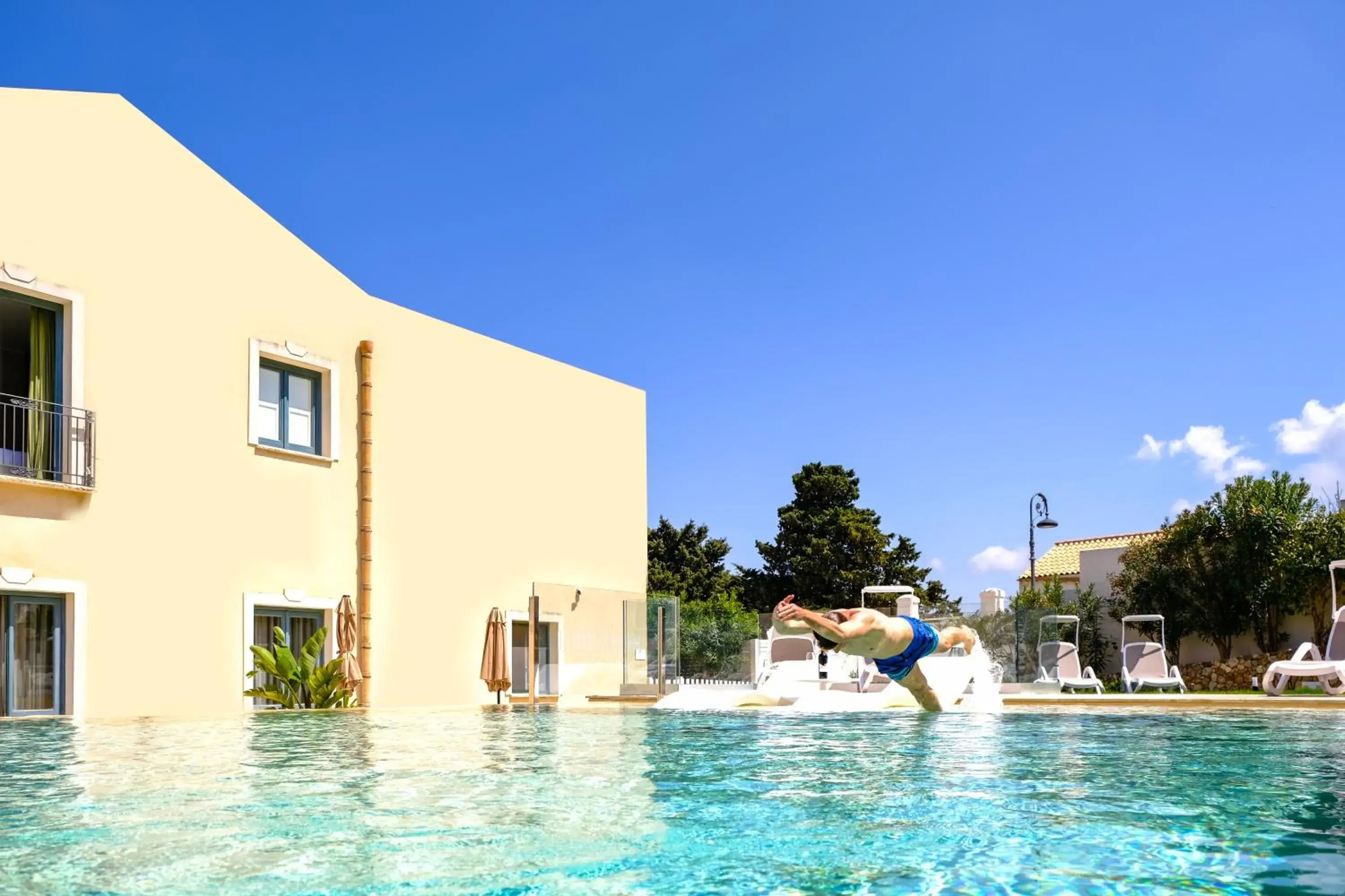 Property building, Swimming Pool in Baglio Di Scopello