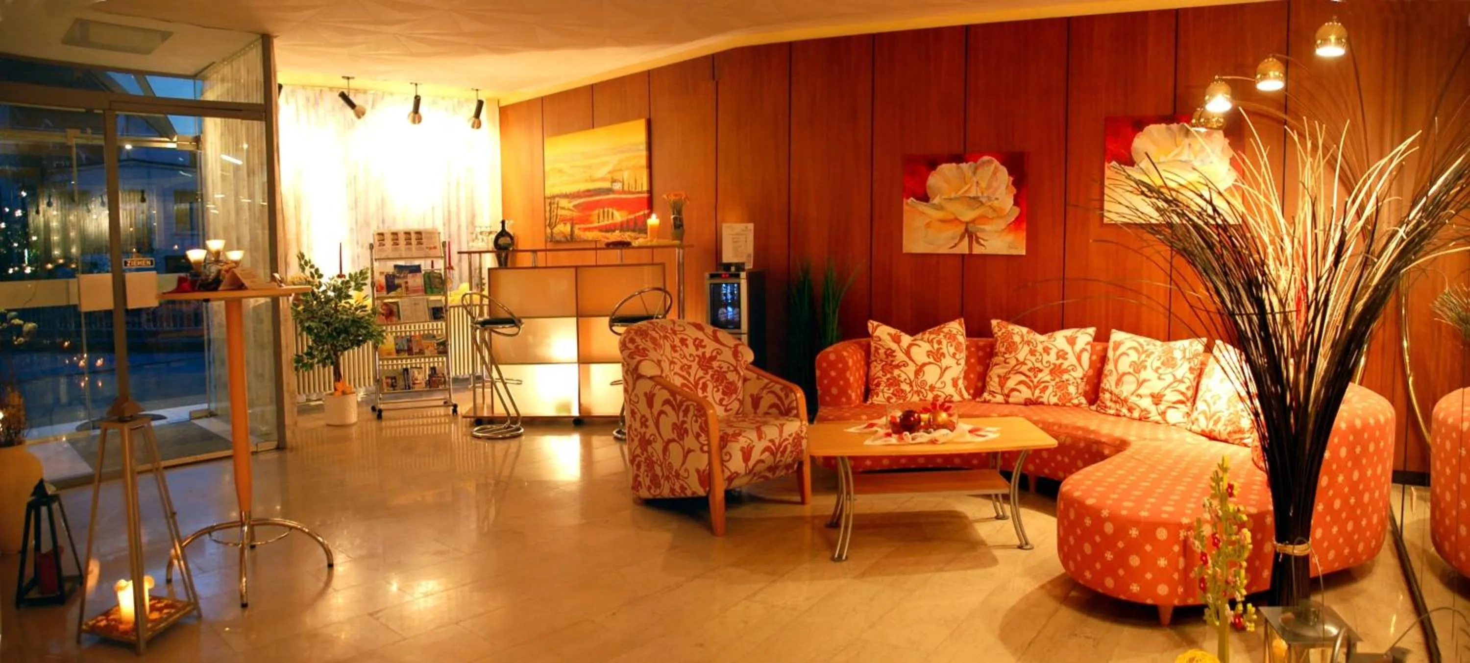 Decorative detail in Hotel Heissinger