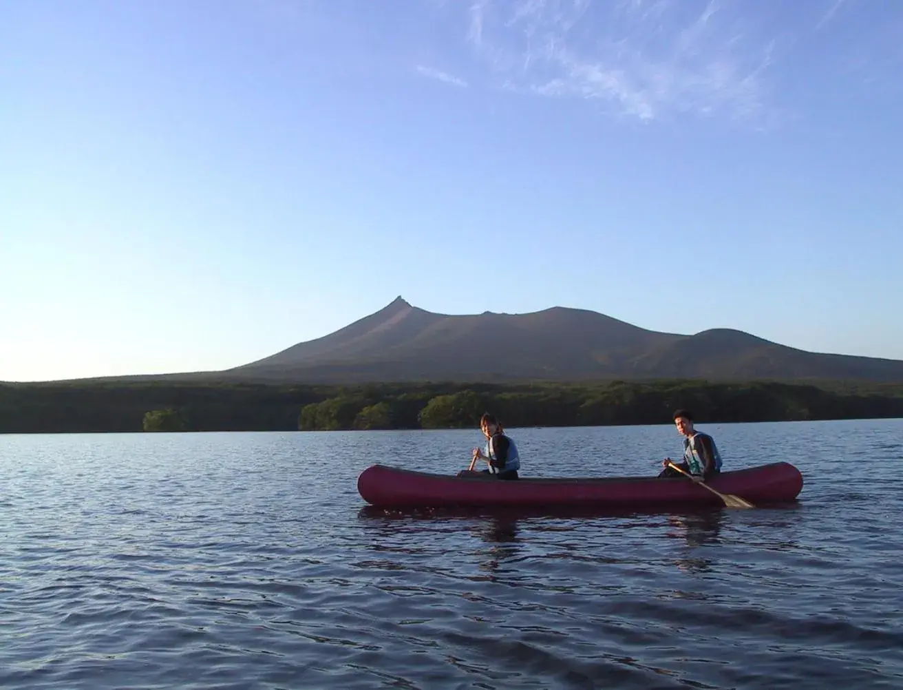 Canoeing in Hakodate Onuma Prince Hotel