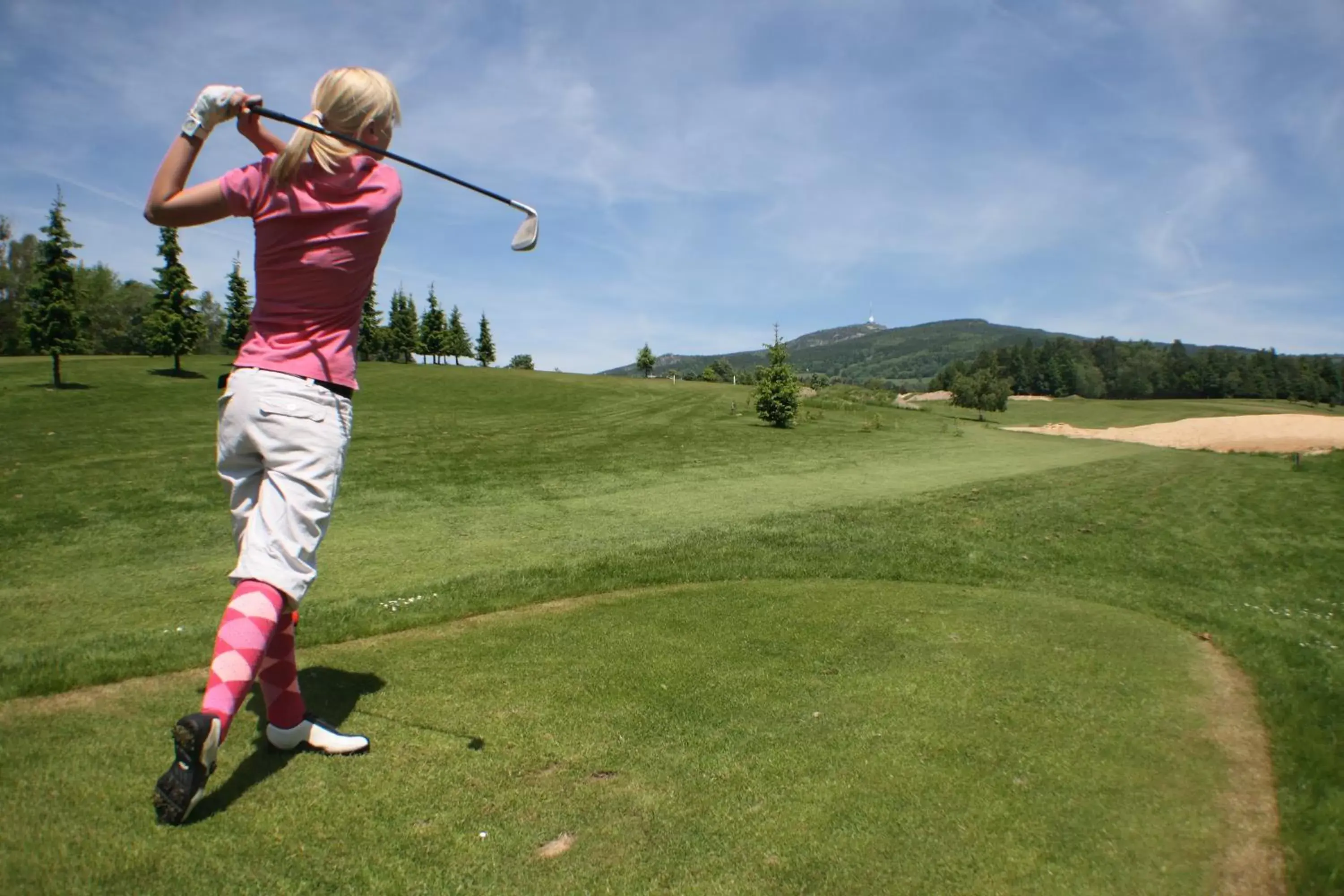 Golfcourse, Golf in Wellness Hotel Babylon