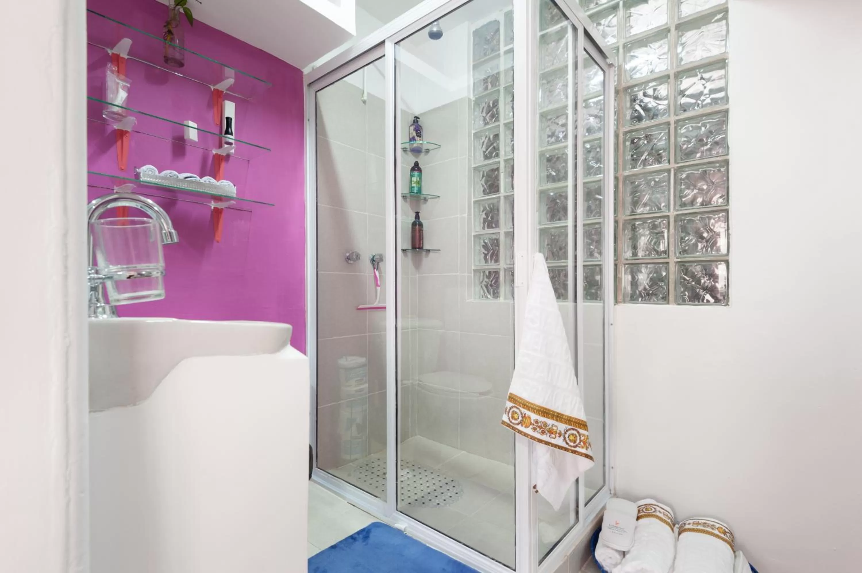Shower in Casa Itzae B&B Polanquito Dog Friendly