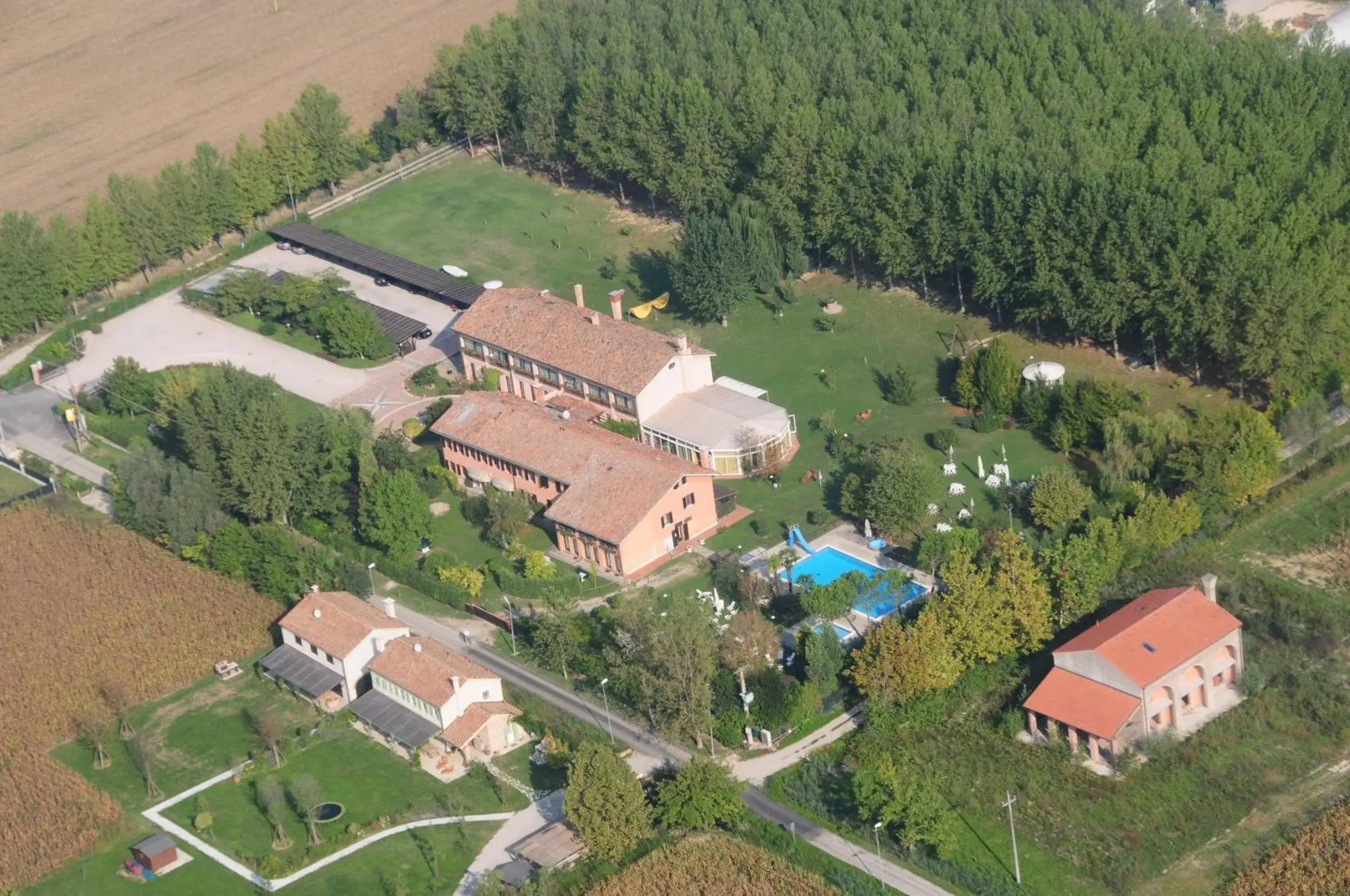 Bird's eye view, Bird's-eye View in Relais Leon d'Oro