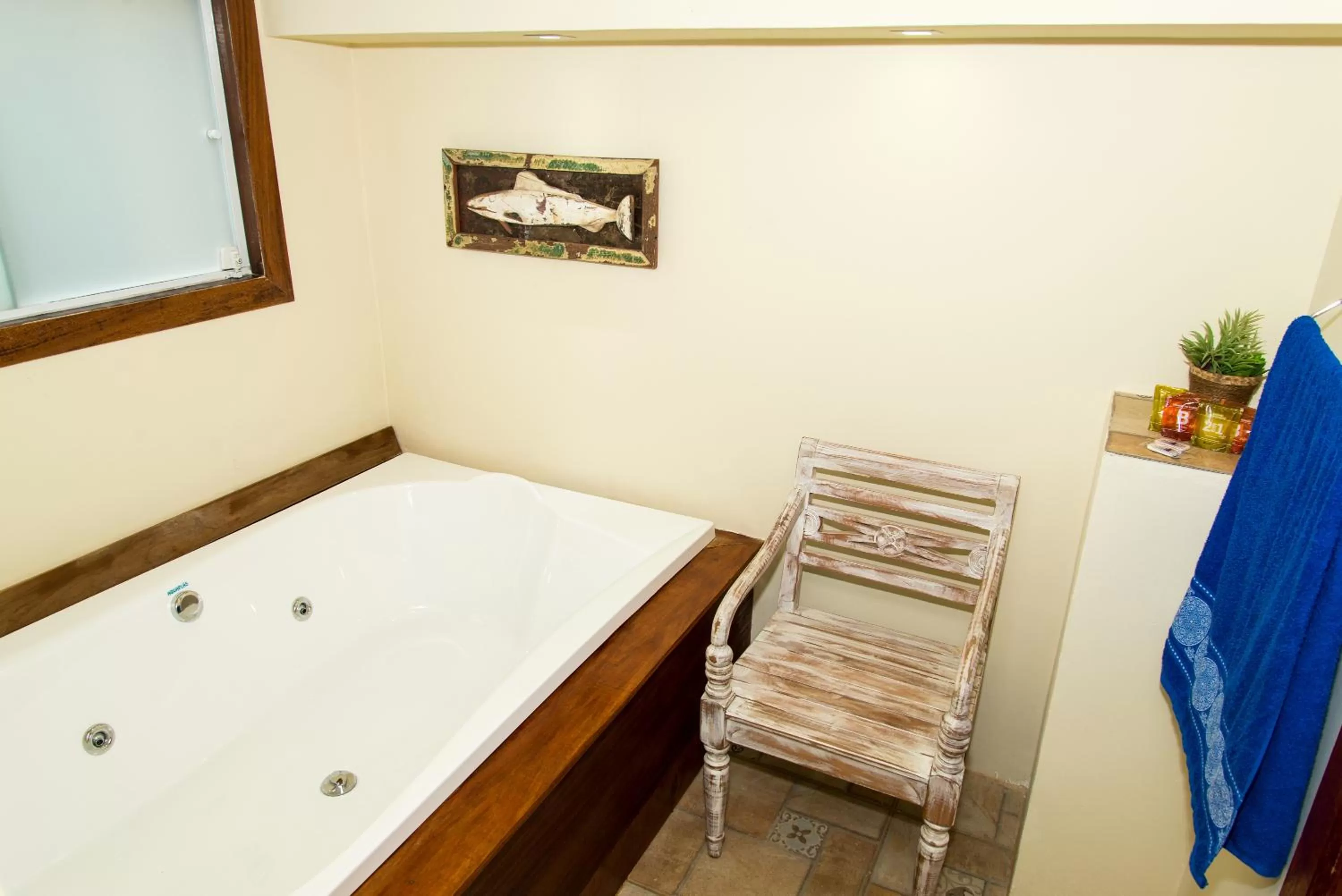 Decorative detail in Pousada La Dolce Vita