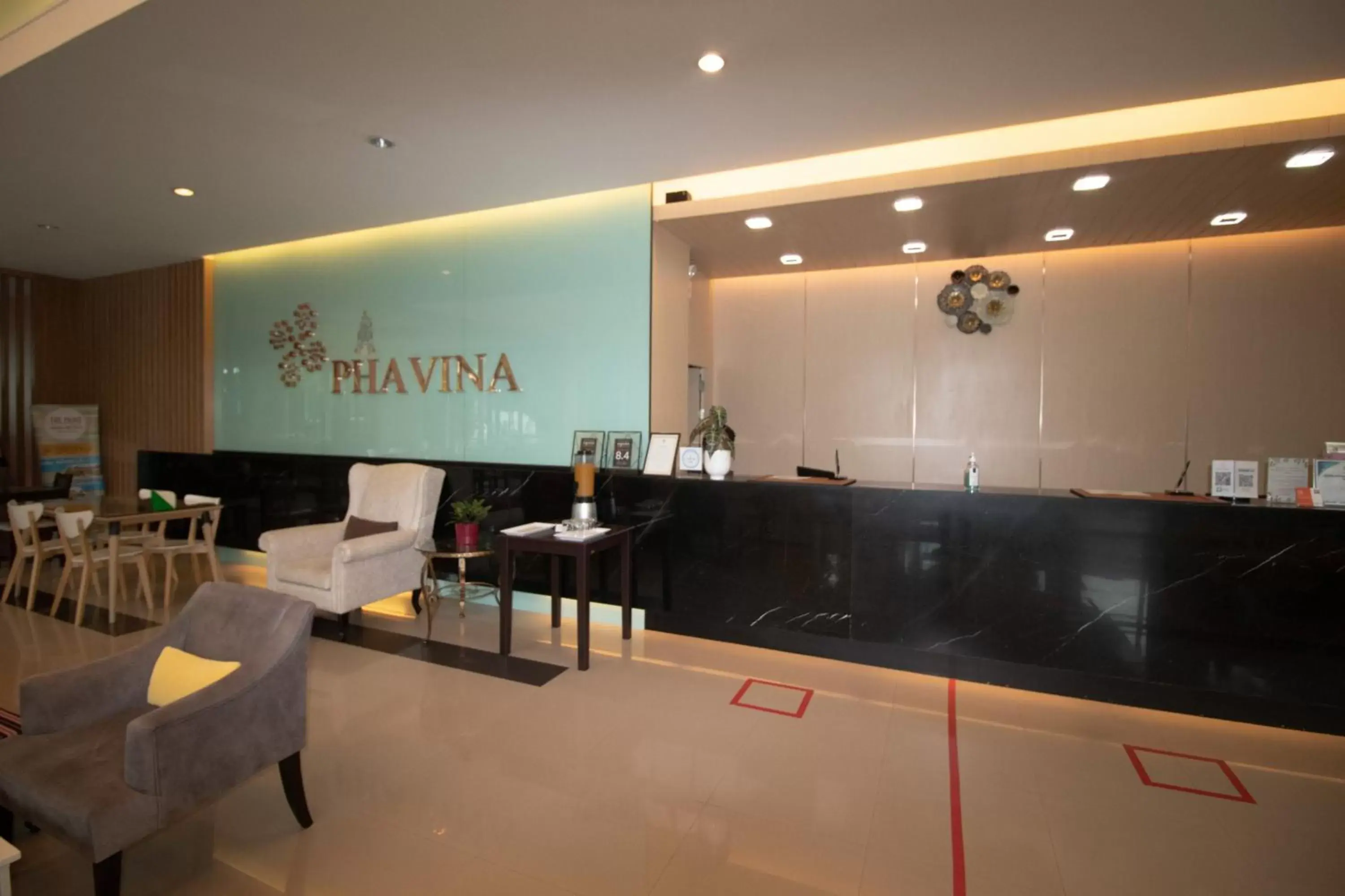 Lobby or reception in Phavina Grand Boutique