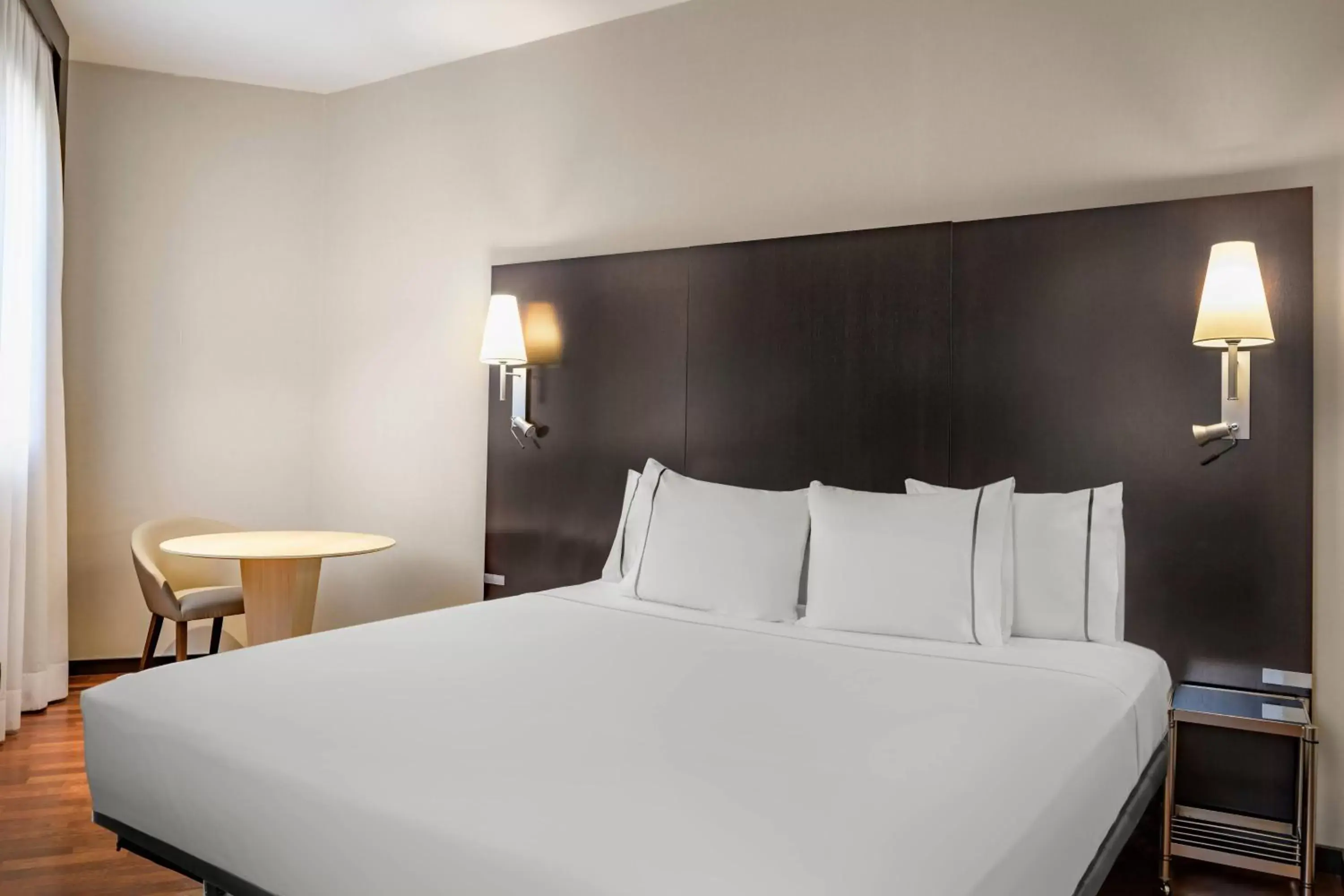 Photo of the whole room, Bed in AC Hotel Valencia by Marriott