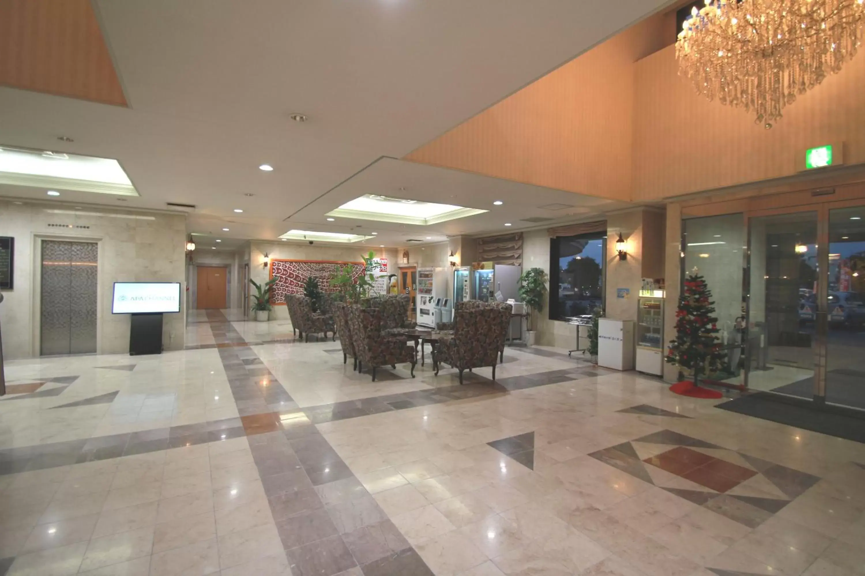 Lobby or reception, Lobby/Reception in APA Hotel Kagoshima Kokubu