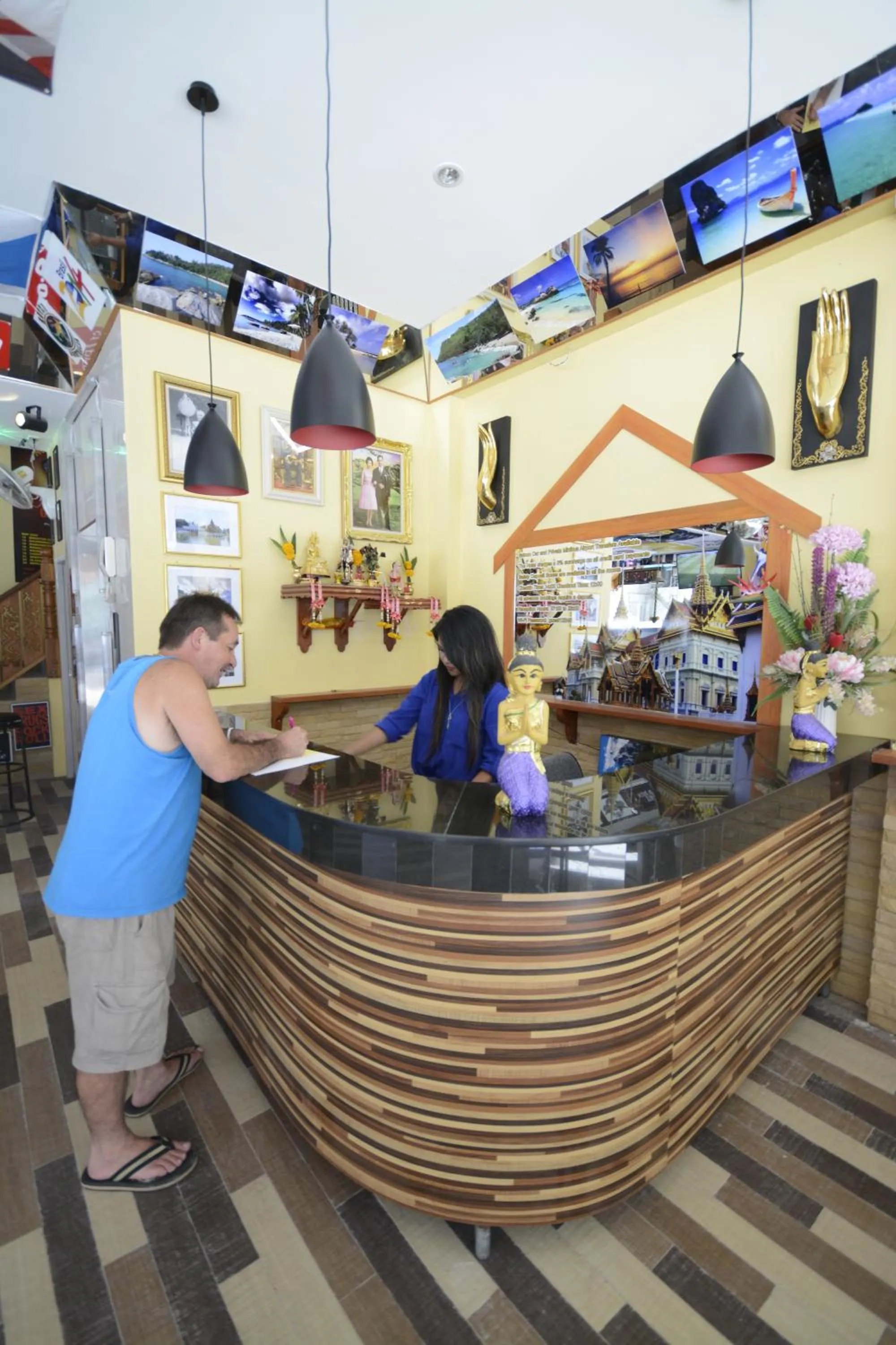 People in The Patong Center Hotel