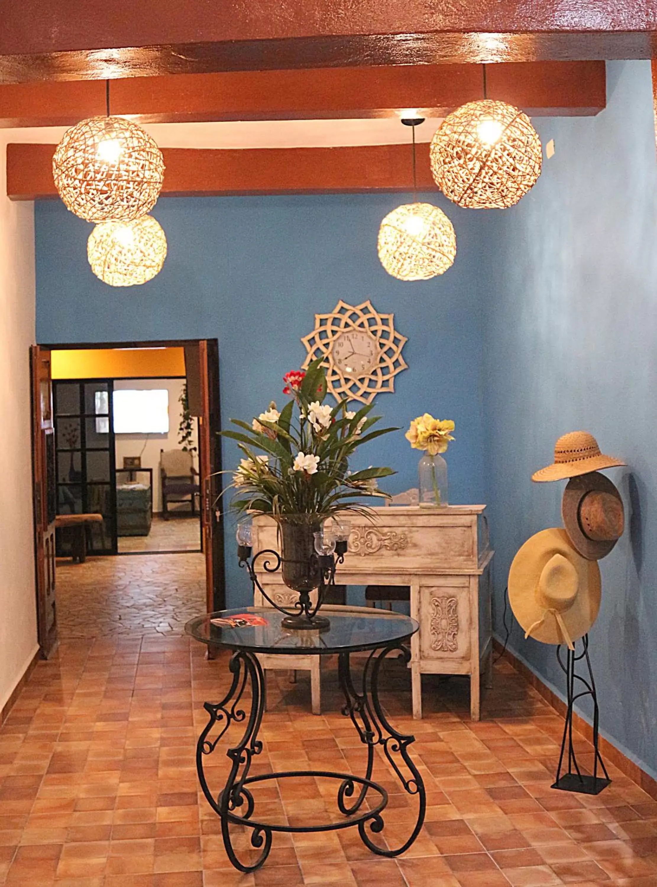 Lobby or reception, Dining Area in Hotel Boutique Casa Flor de Mayo