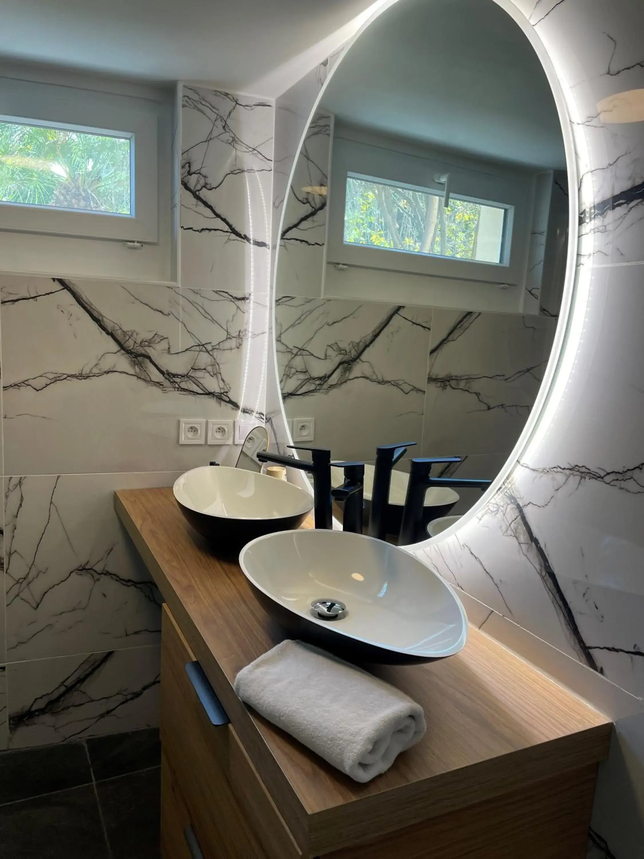 Bathroom in Hôtel Gallia Cannes