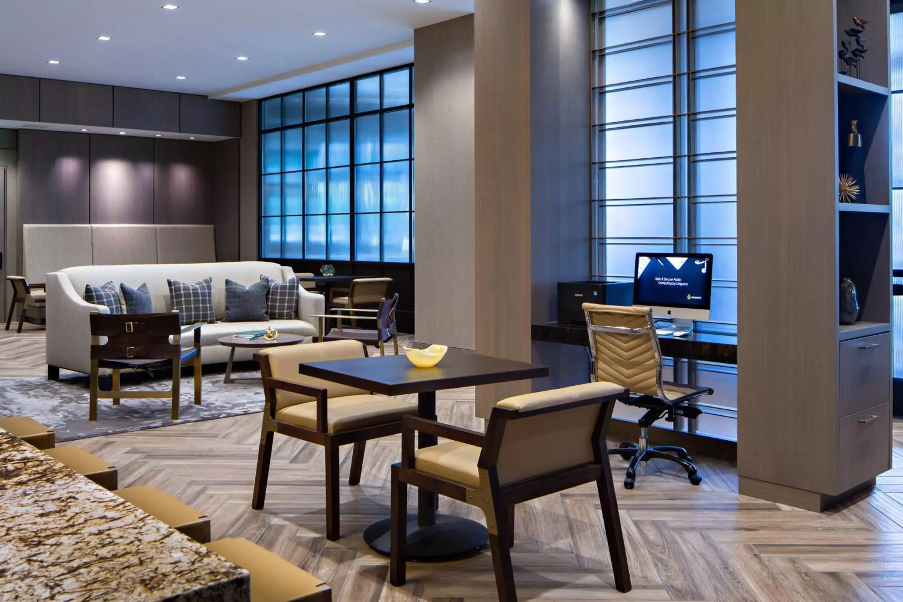 Lounge or bar in Houston CityPlace Marriott at Springwoods Village